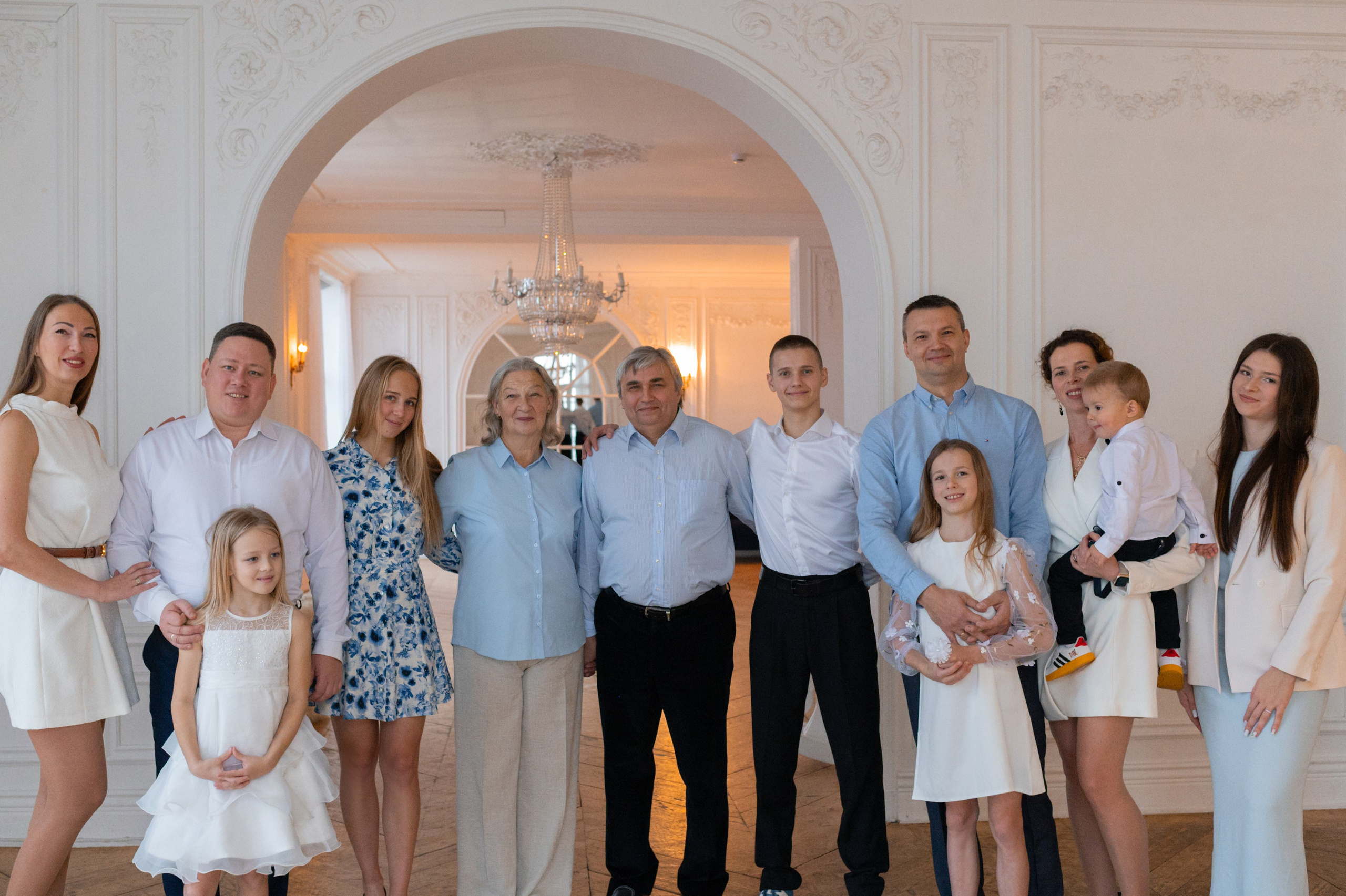 Фотосессия большой Семьи. Фотограф Юлия Кондратьева