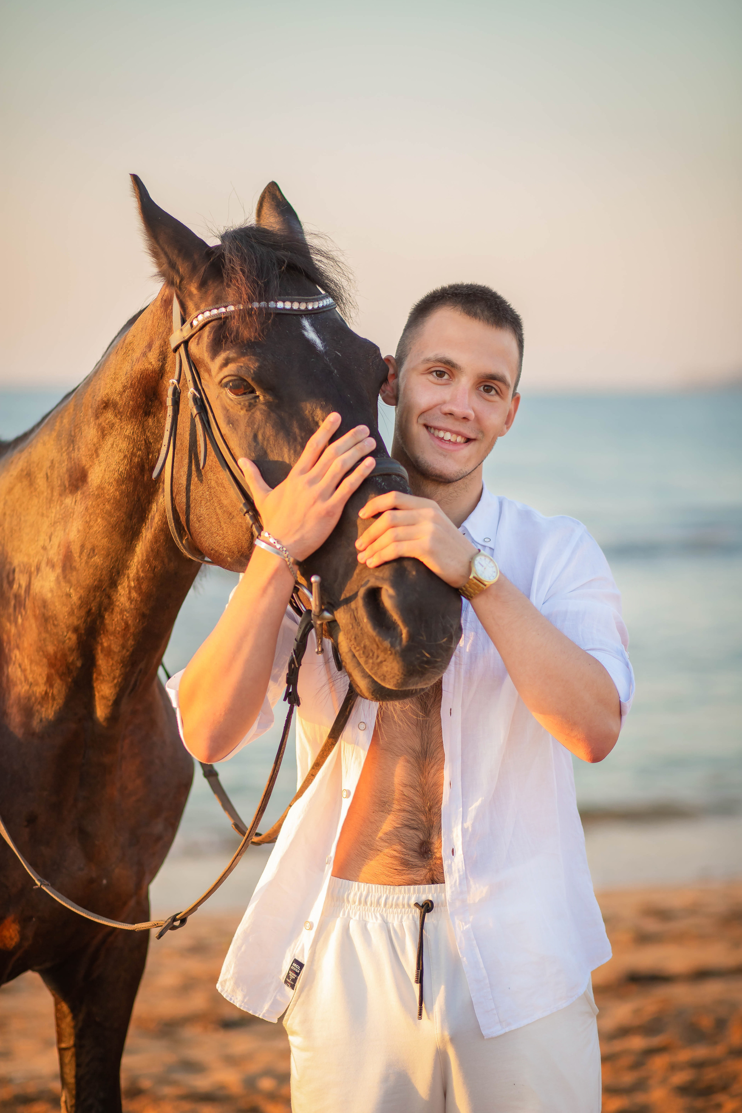 Фотосессия на море с лошадью. Фотограф в Феодосии Наталья Булгакова