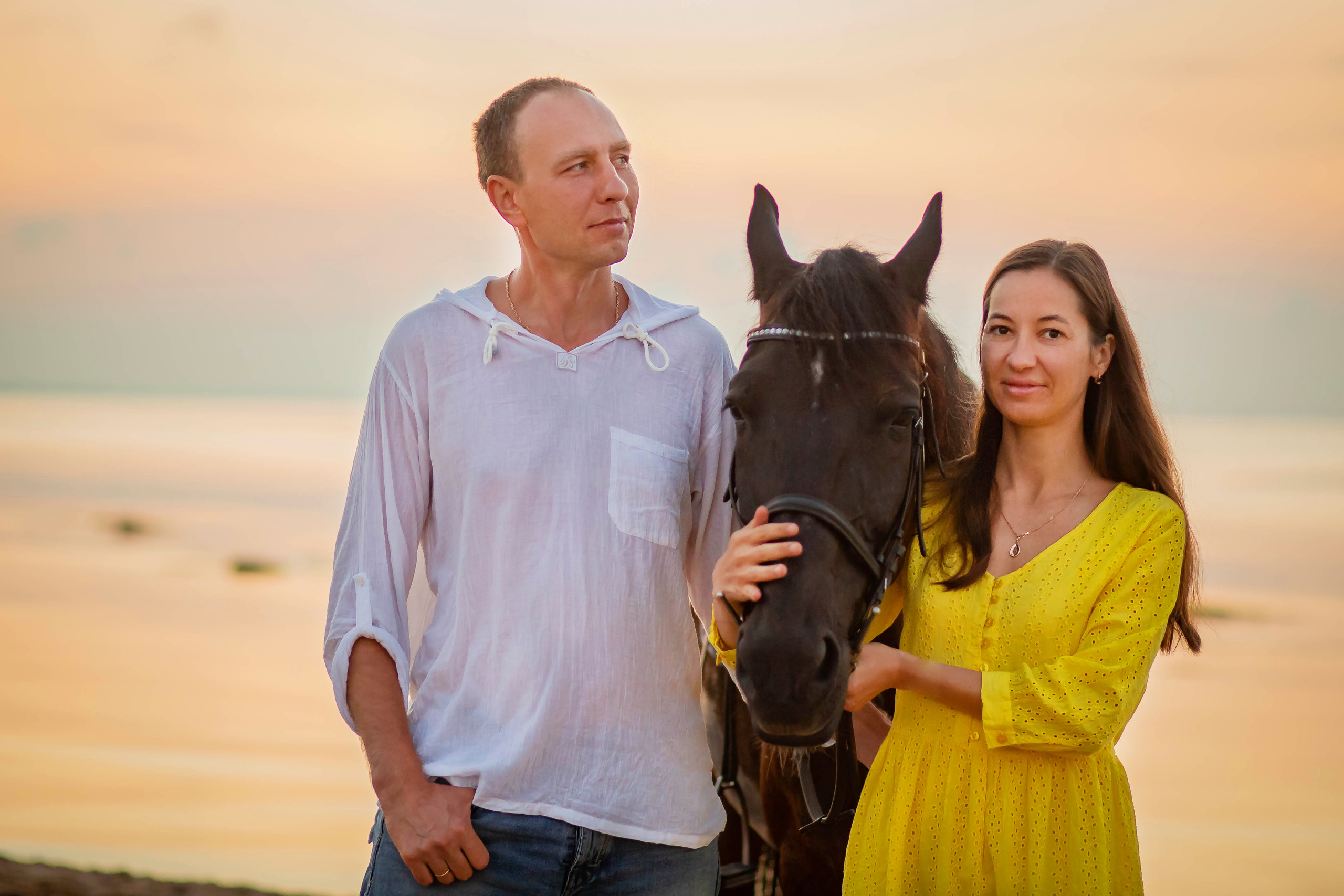 Фотосессия на море с лошадью. Фотограф в Феодосии Наталья Булгакова