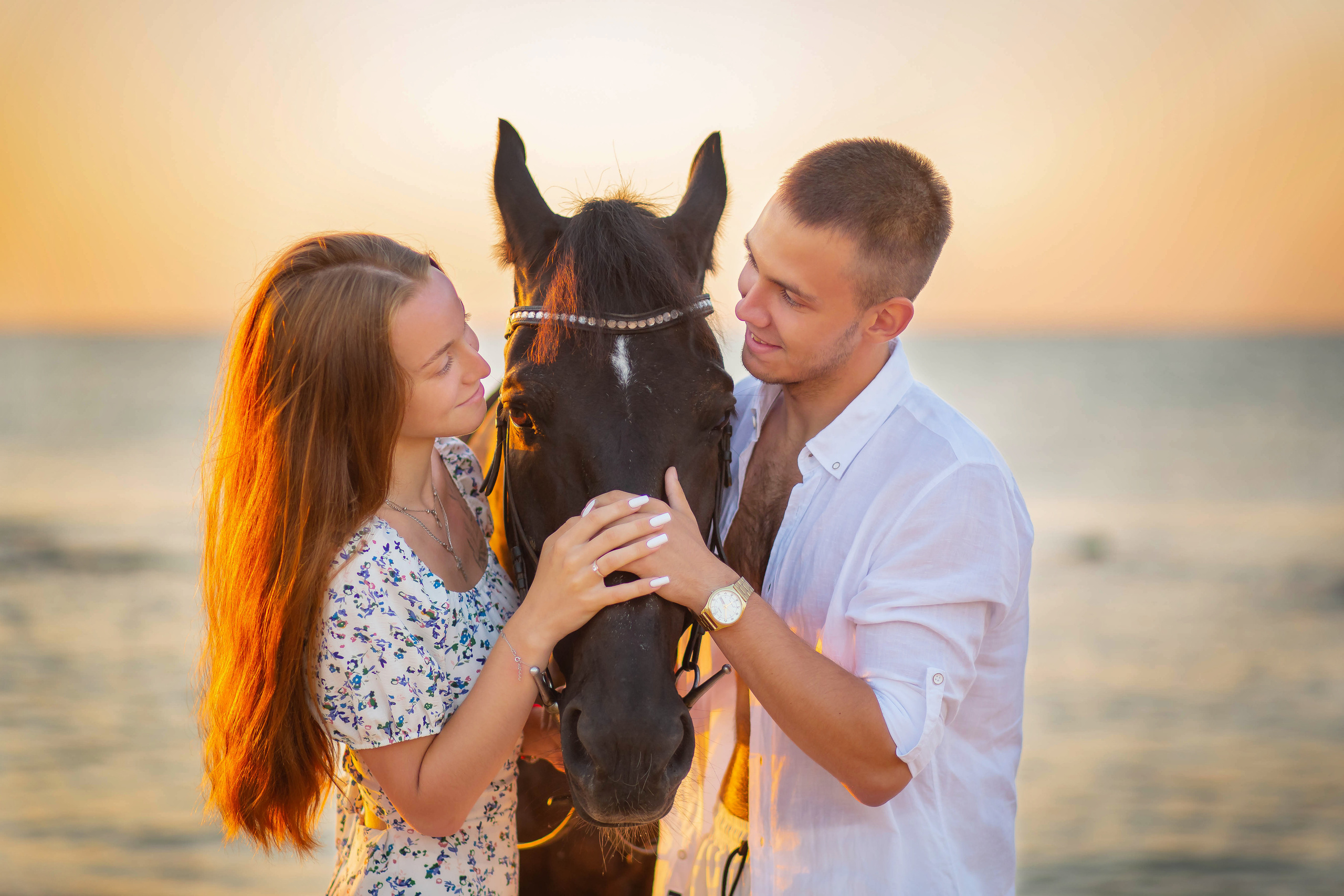 Фотосессия на море с лошадью. Фотограф в Феодосии Наталья Булгакова