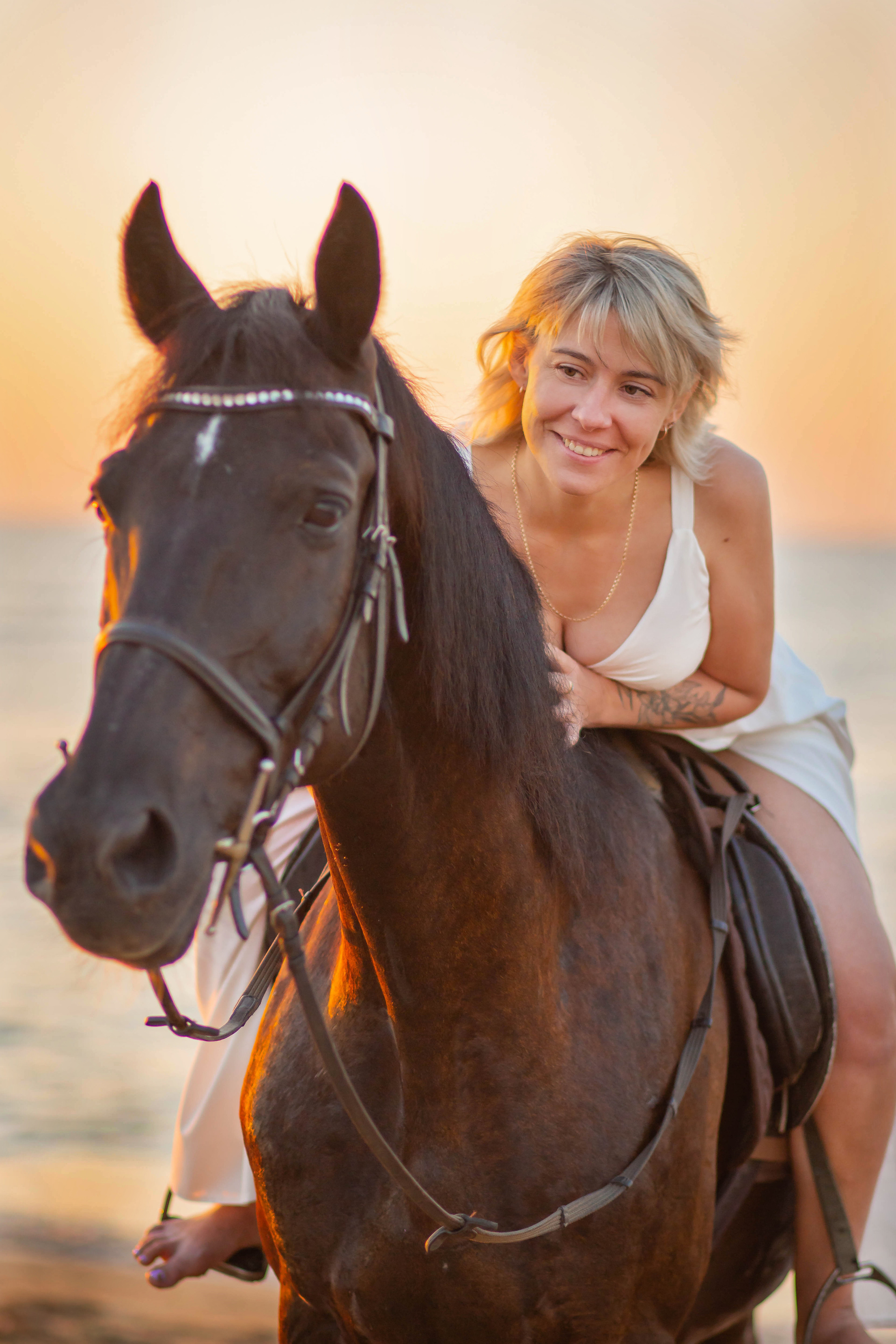 Фотосессия на море с лошадью. Фотограф в Феодосии Наталья Булгакова