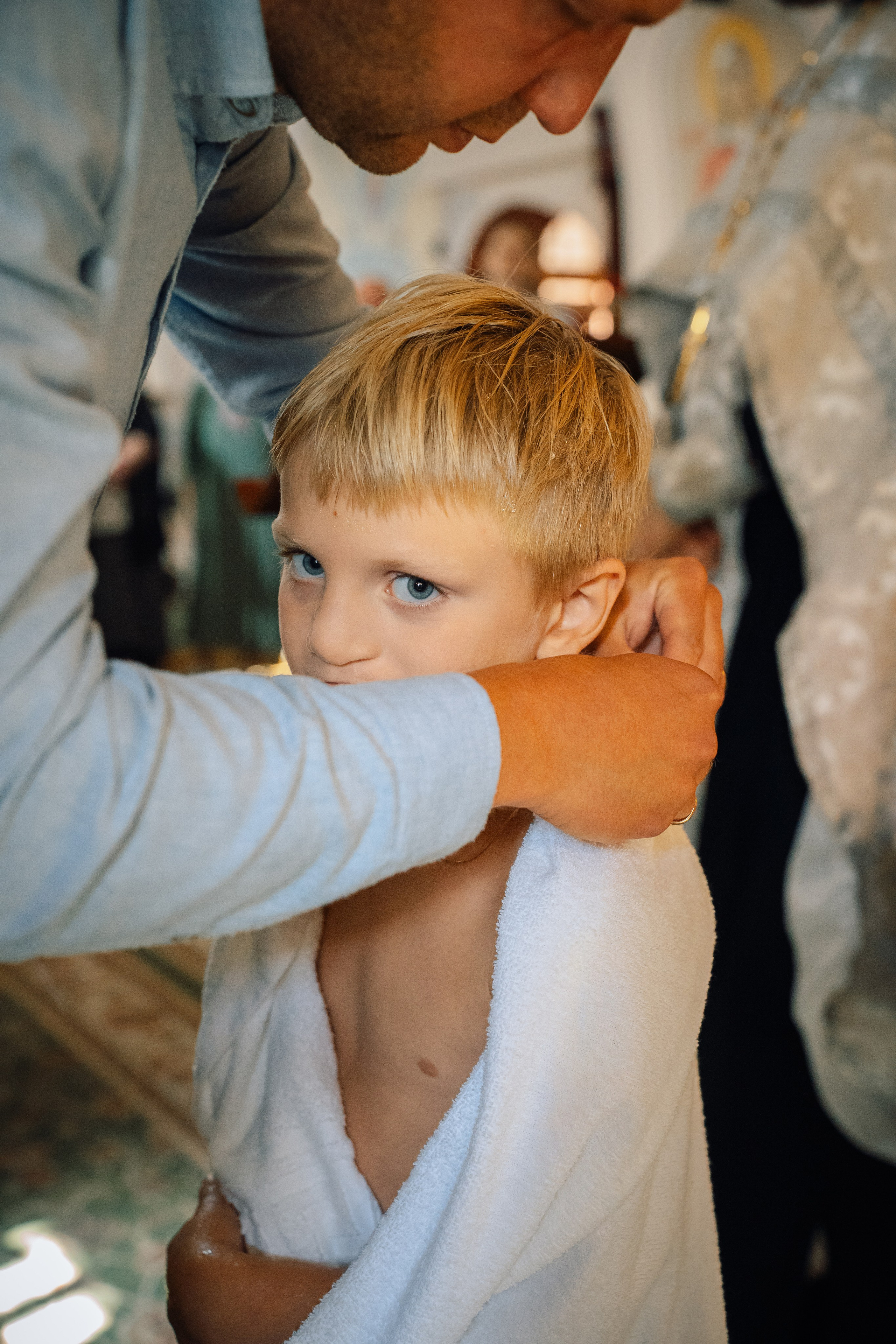 Крещение Марка. Фотограф Казакова Анастасия