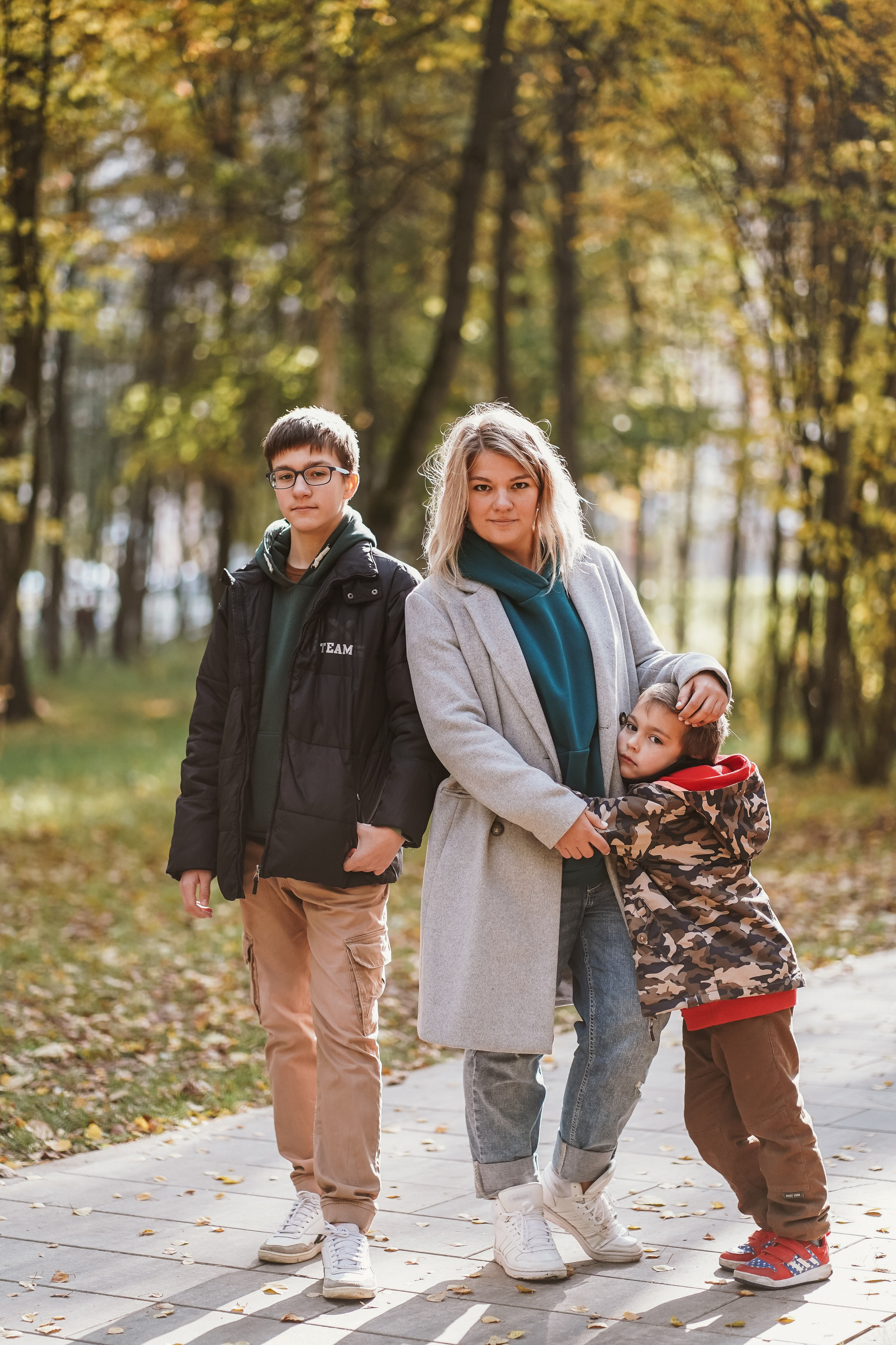 Георгий, Антон и мама. Семейный и детский фотограф в Москве (Тинао) Галкина Алевтина