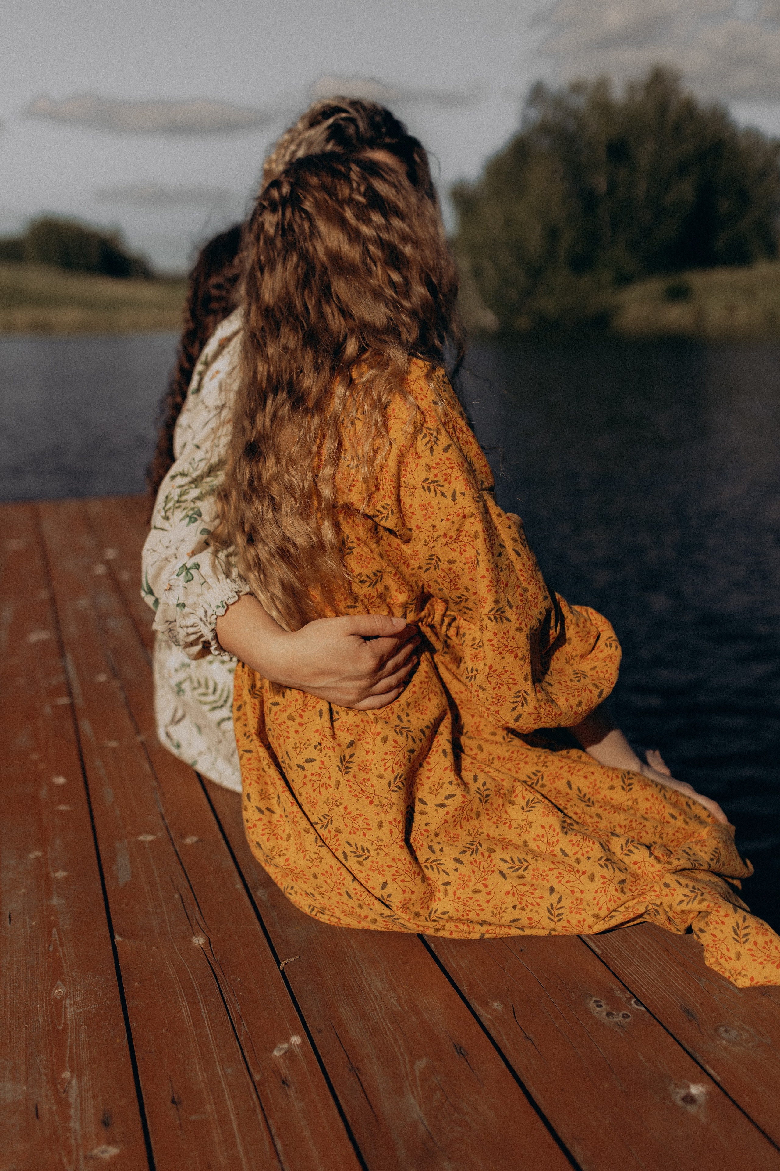 Настя с Дарьей и Ульяной. Семейный фотограф lifestyle в Новосибирске Елена Шпилевая