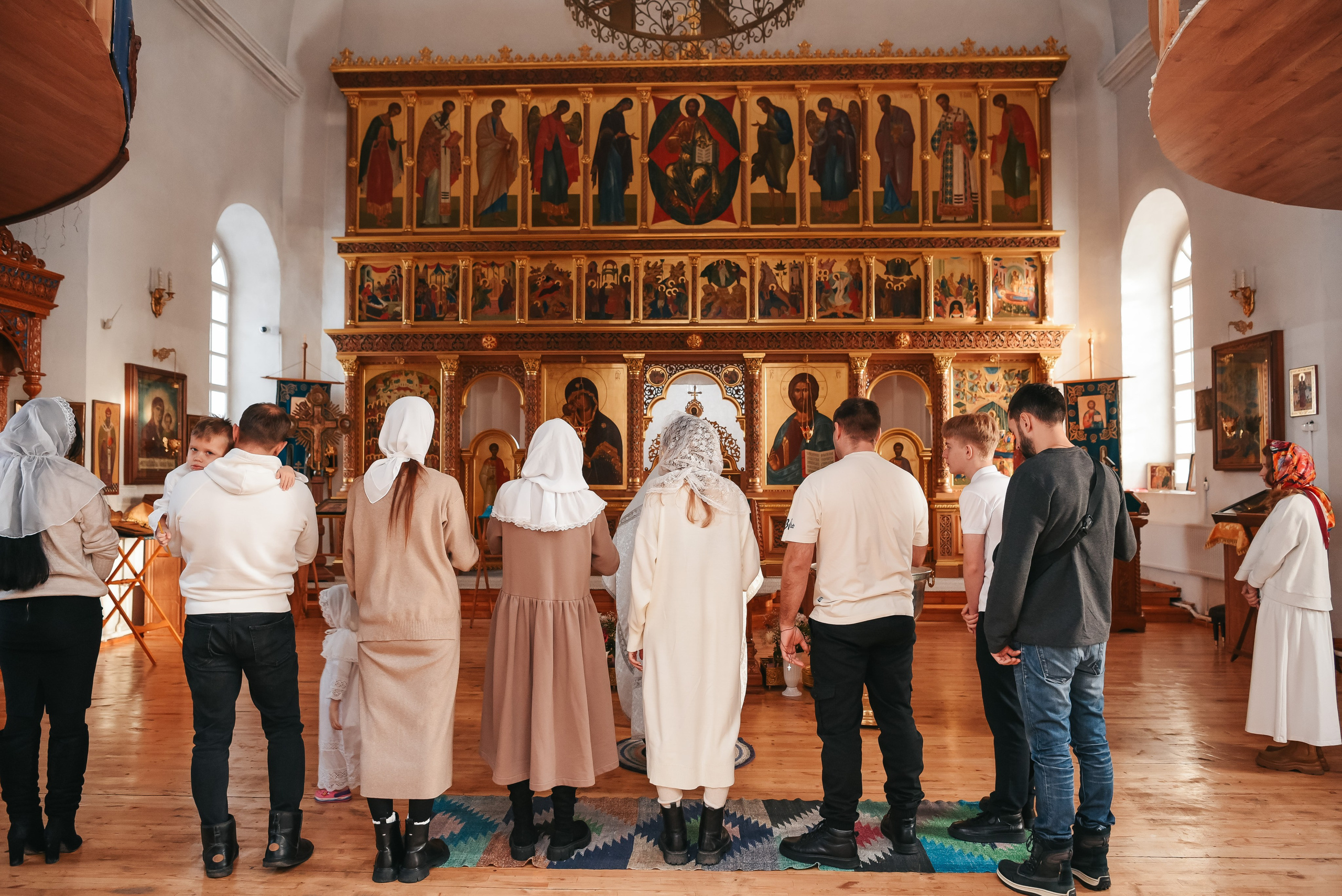Фотосъемка крещения в Тюмени. Фотограф Анастасия Гурьянова в Тюмени и Ялуторовске