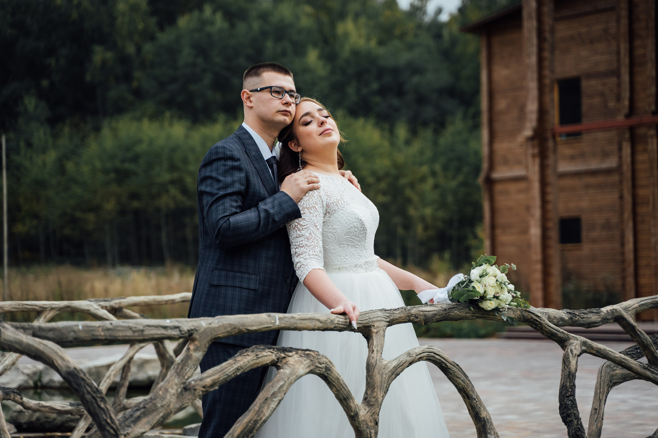 Николай и Ирина свадебная прогулка. Свадебный фотограф в Коломне, Воскресенске, Егорьевске Владимир Петров