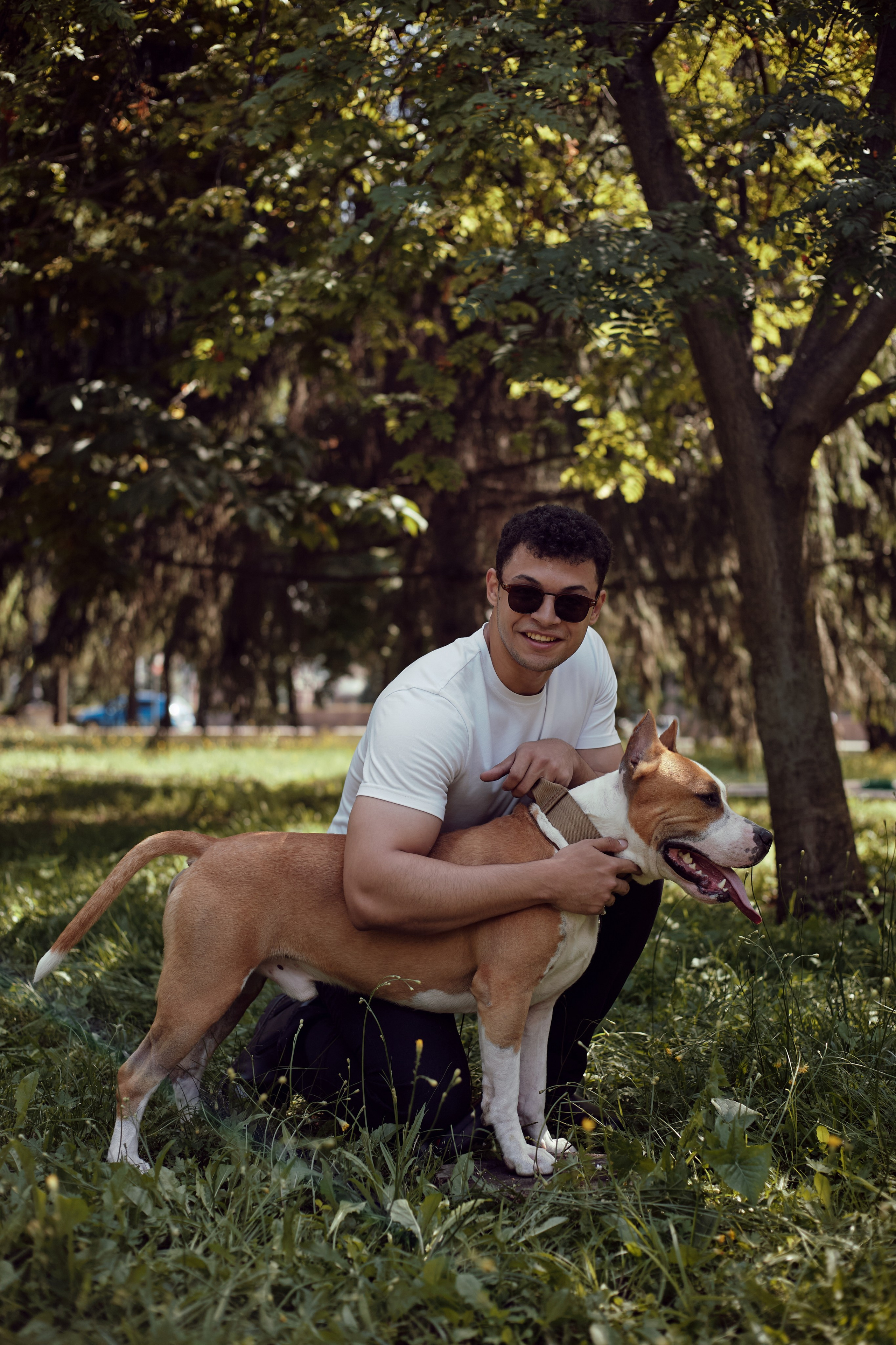 Абдо (прогулка с собакой). Фотограф из Казани