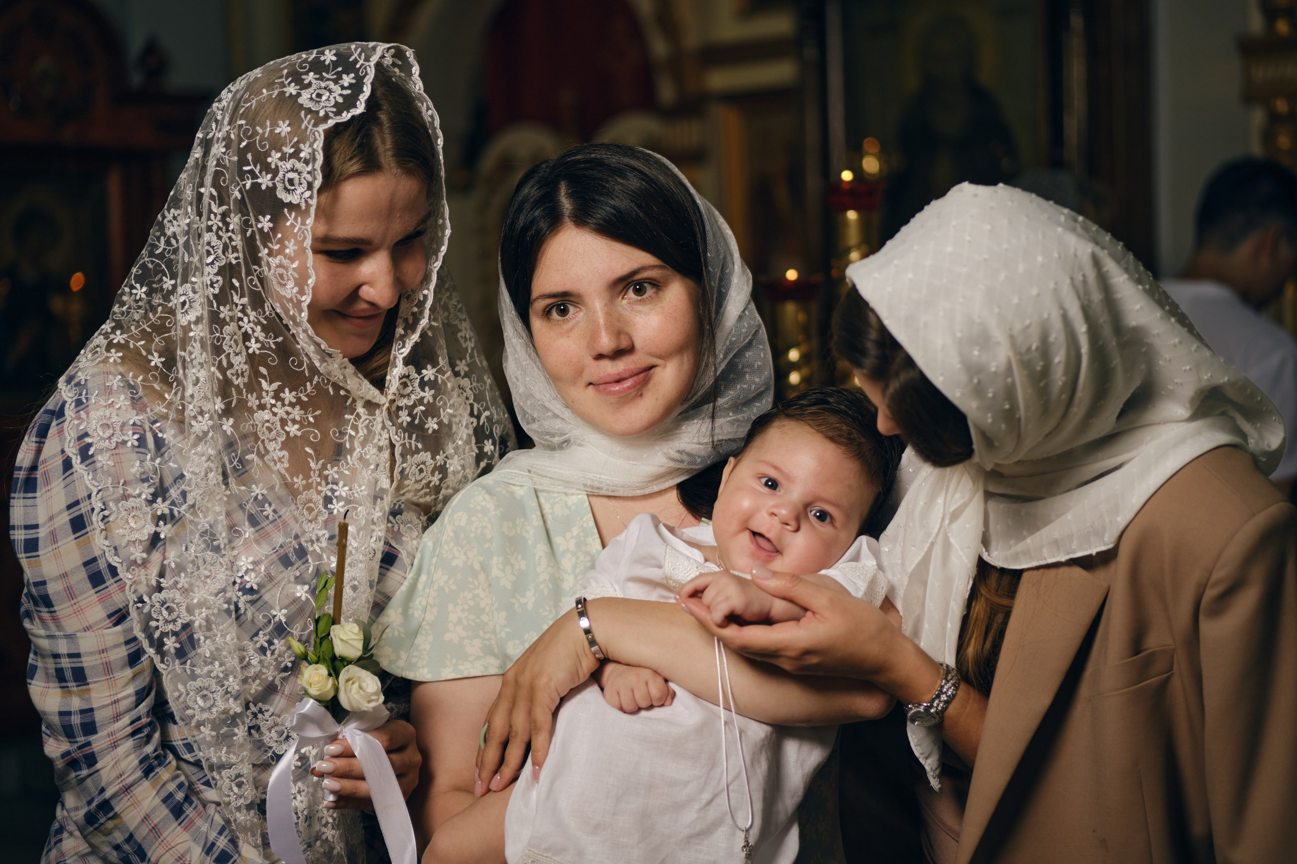 Портфолио -  фотосъемка Крещения и таинства. Профессиональный фотограф в Москве — Максим Дьяконов