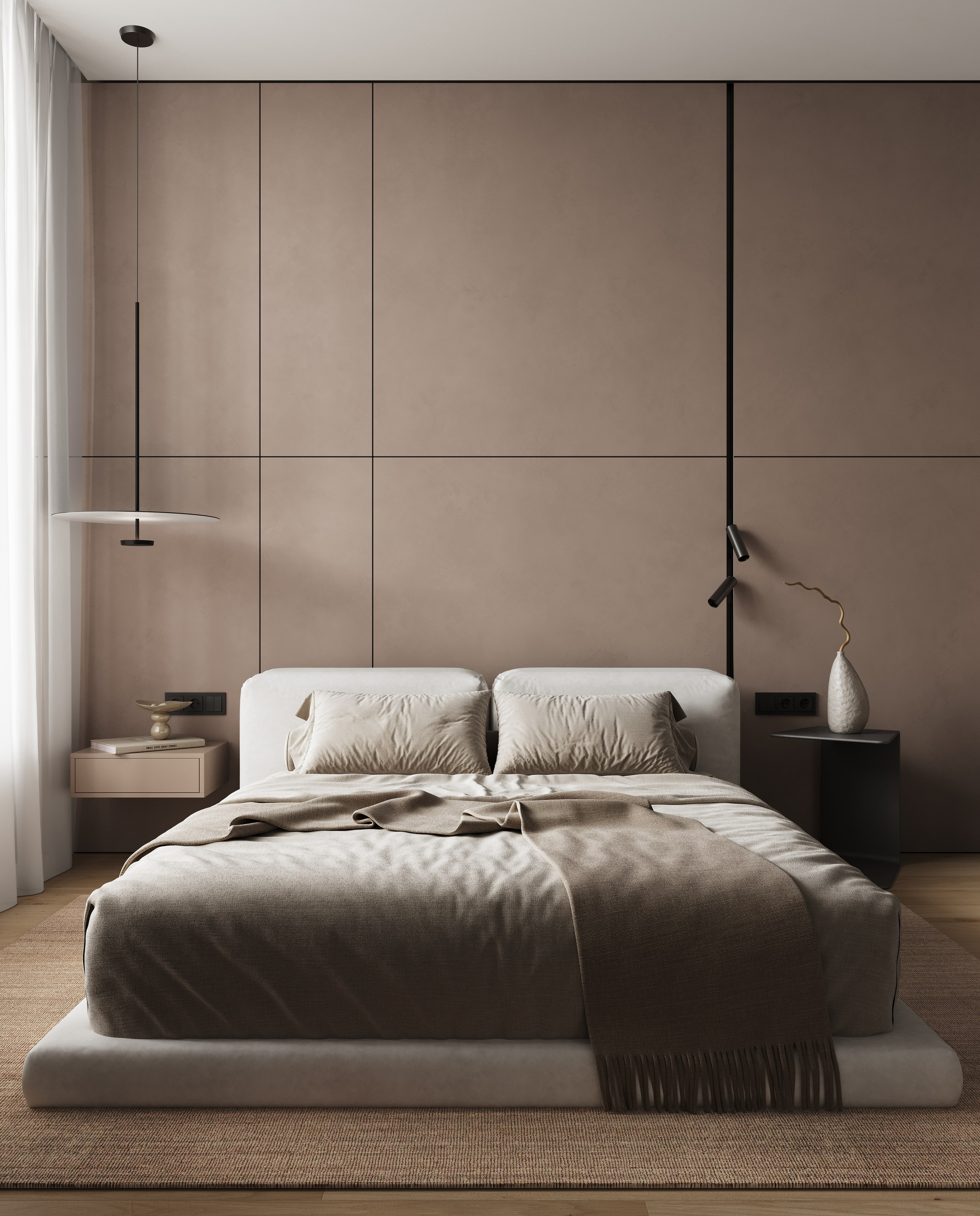 Republic Master-bedroom| Balcon Studio. Середа Юлия | Визуализация