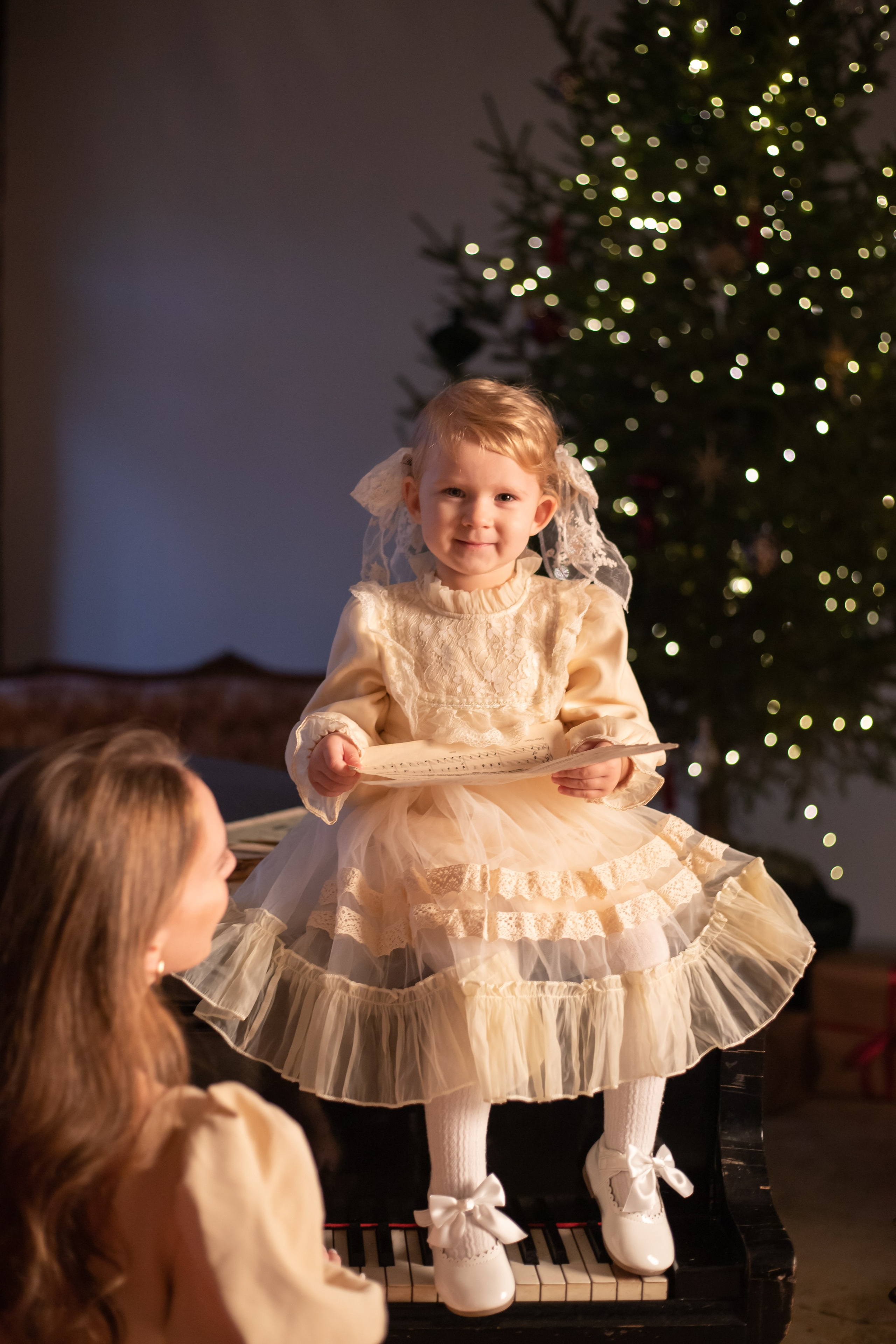 Вероника, Павел и Вика. Семейная новогодняя фотосессия. Фотограф Киржач/Москва_Екатерина Мартынова
