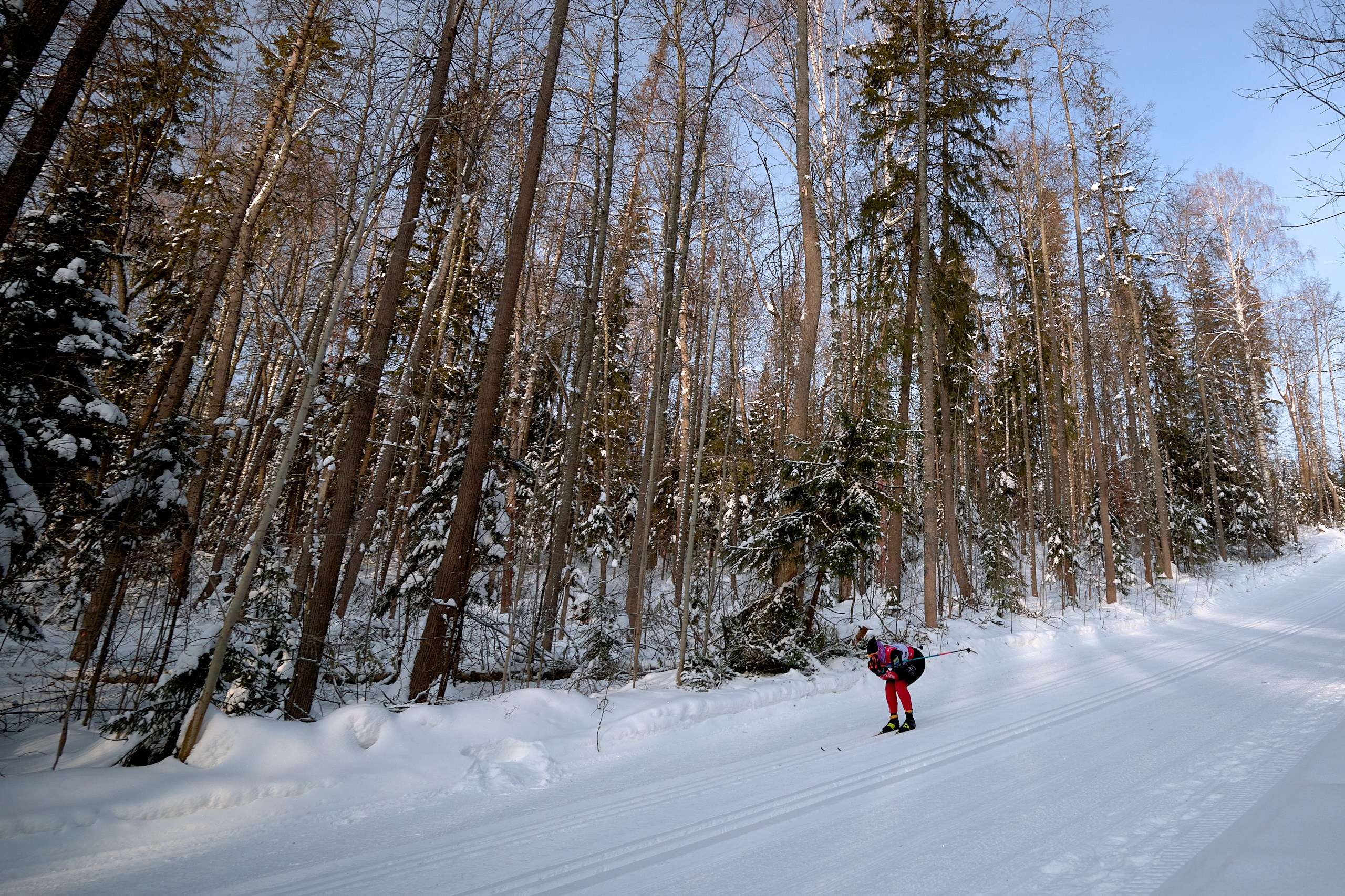 VI этап ФосАгро Кубка России по лыжным гонкам. Ижевск 25.01.2025 и 26.01.2025. Спортивный репортажный фотограф в Ижевске Сергей Мерзляков