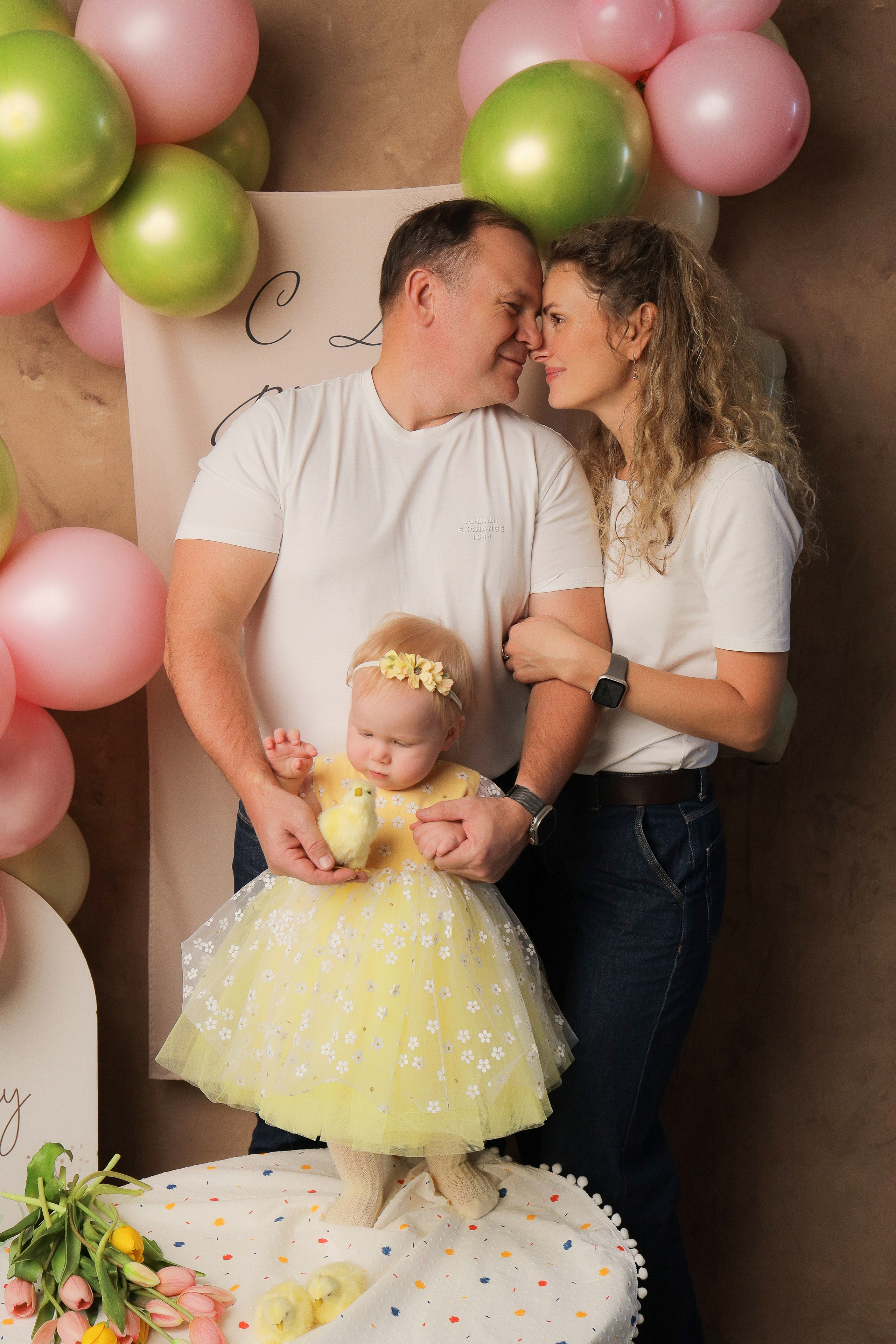 Полина, 1 годик. Фотограф новорожденных в Новокузнецке Анна Горошникова