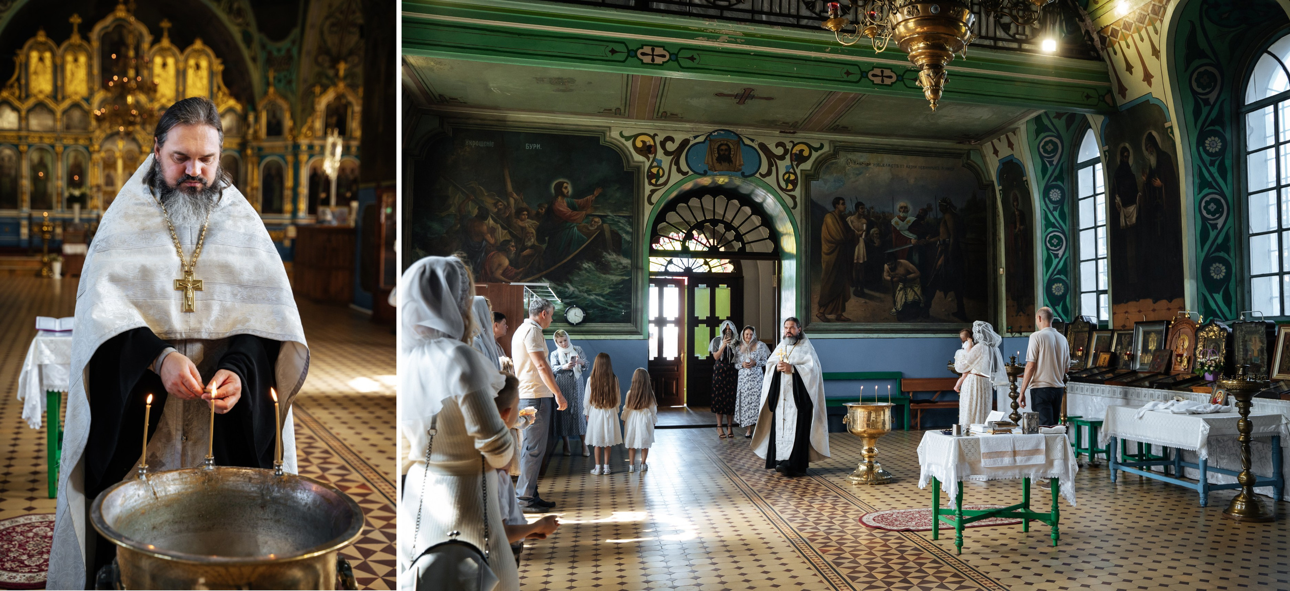 Крещение Агаты. Главная