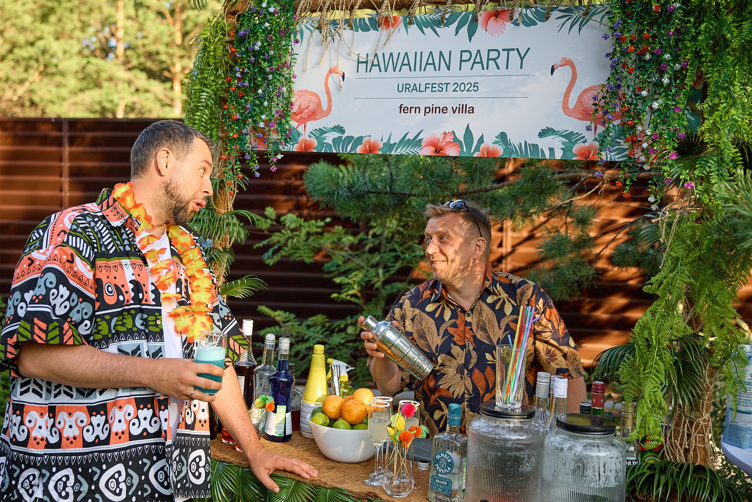 Корпоратив Hawaiian Party Uralfest. Профессиональный фотограф в Екатеринбурге Юра Сахар