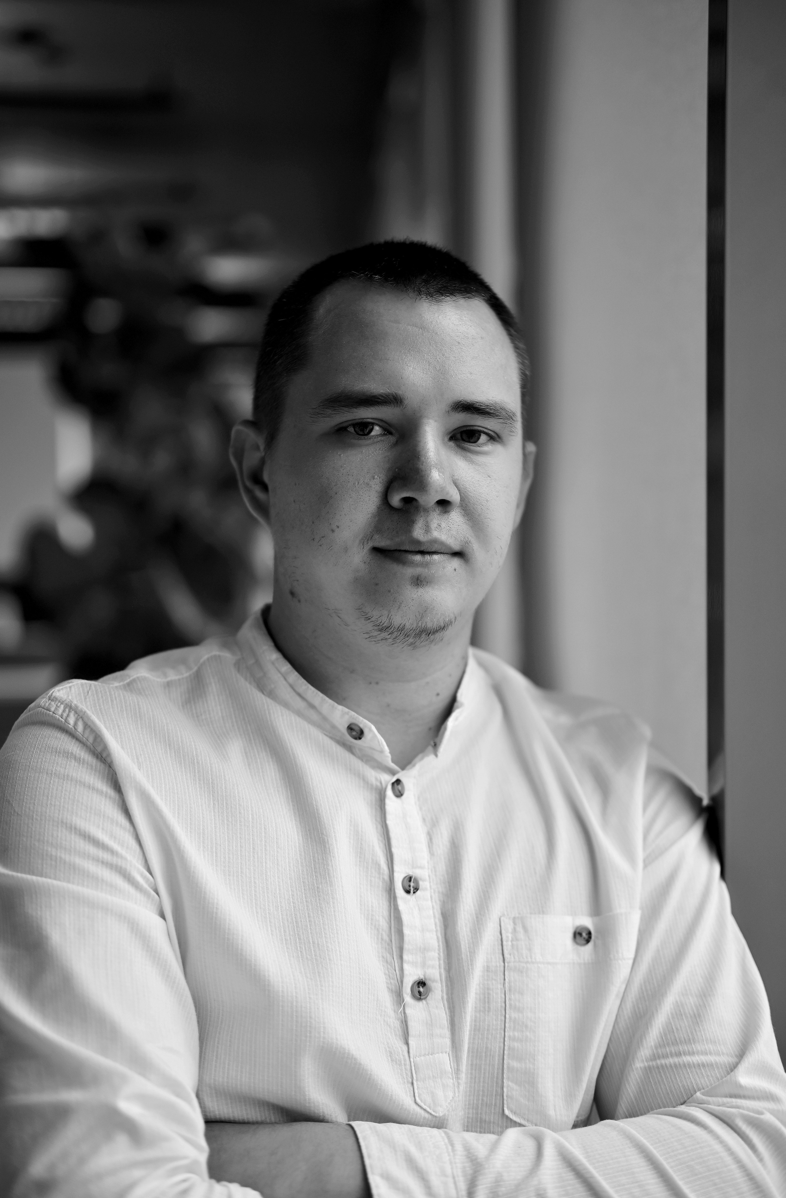 ЧБ портретная съёмка. Фотосъёмка праздничных мероприятий, портретная съёмка в Самаре, Пётр Бубняев