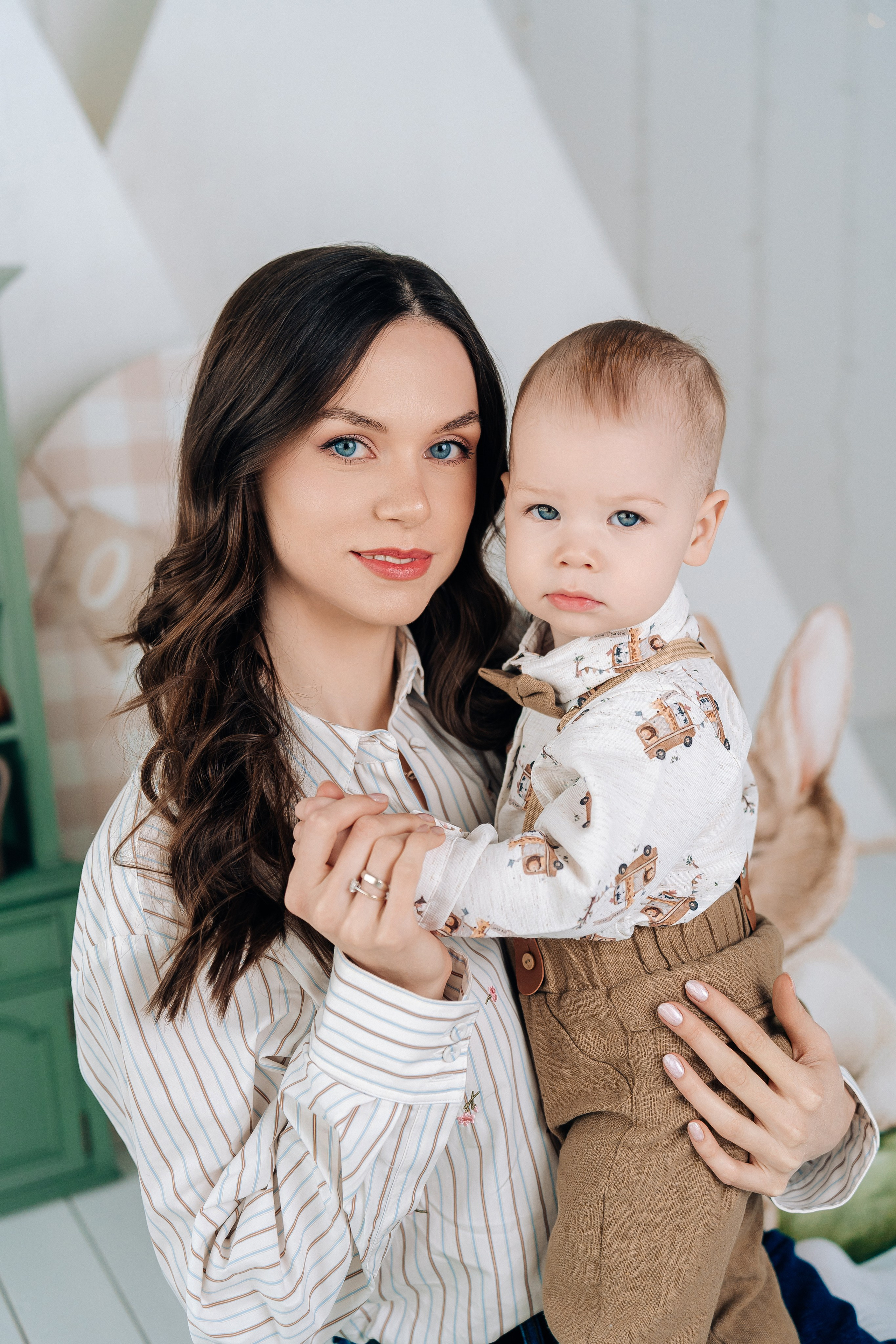 1 годик. «Лама» Детская фотостудия Уфа