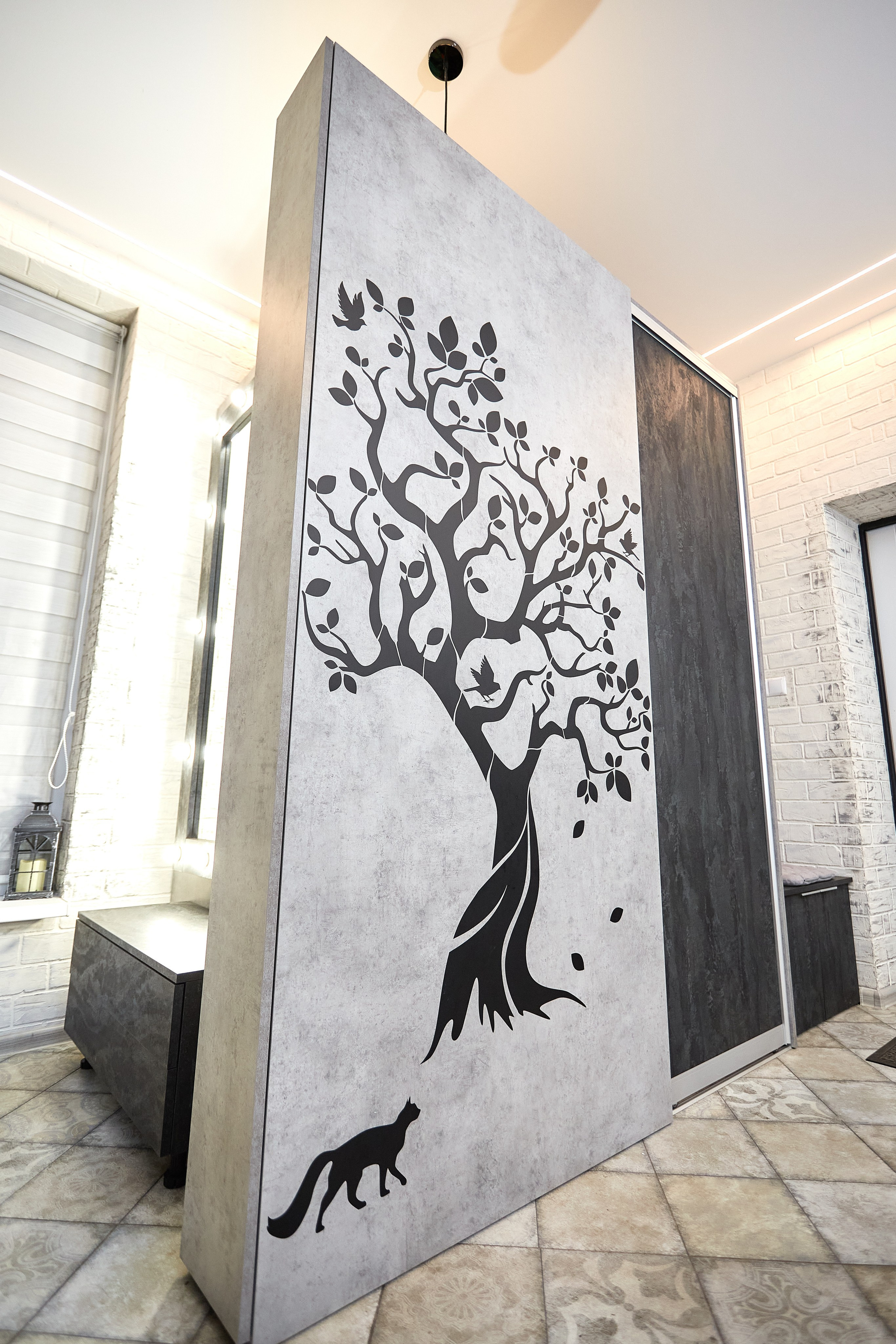 Гардеробная в прихожей. Мебель под заказ. Дрогичин