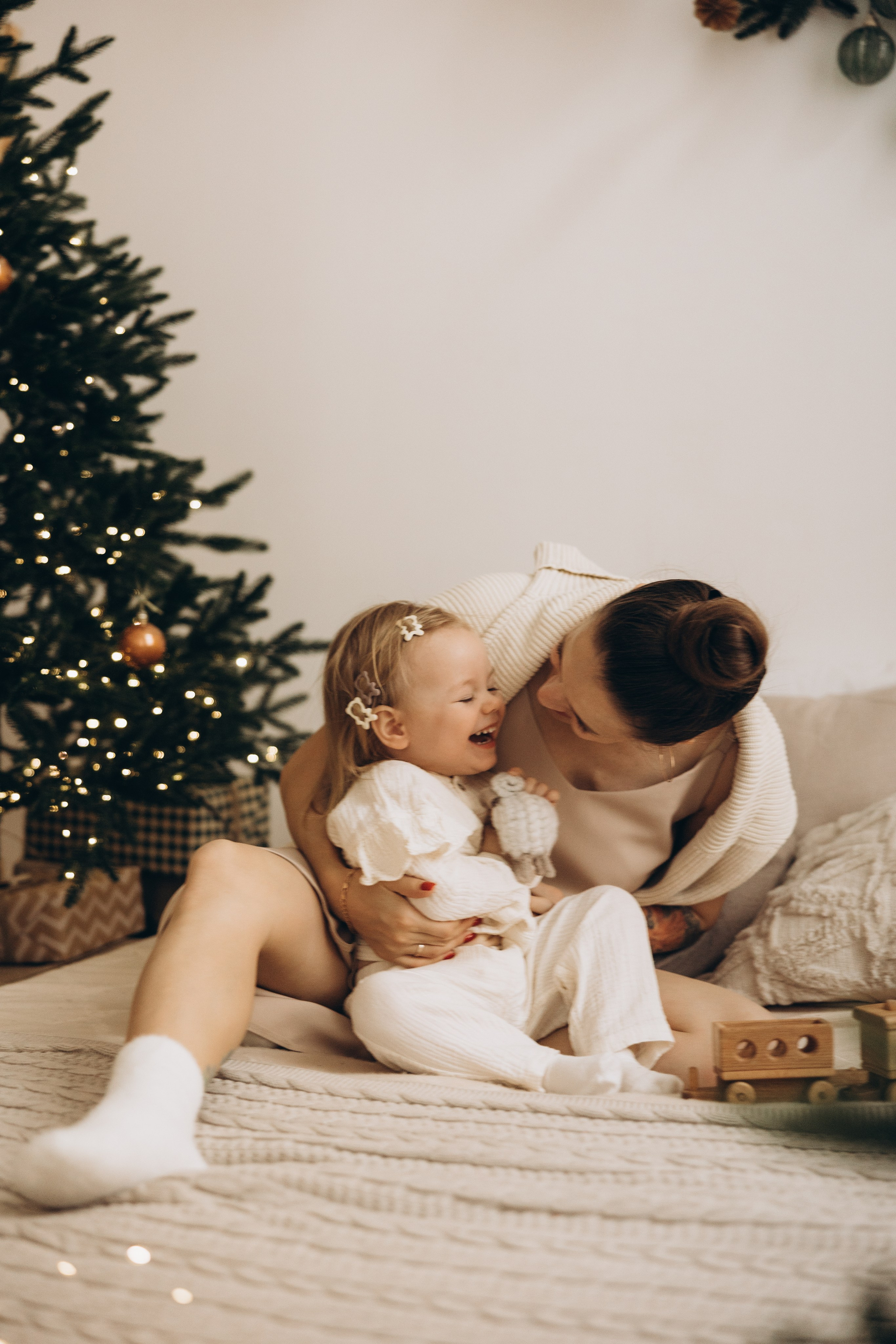 Ольга и Мирослава НГ. Семейный фотограф в Москве Виктория Ястребинская