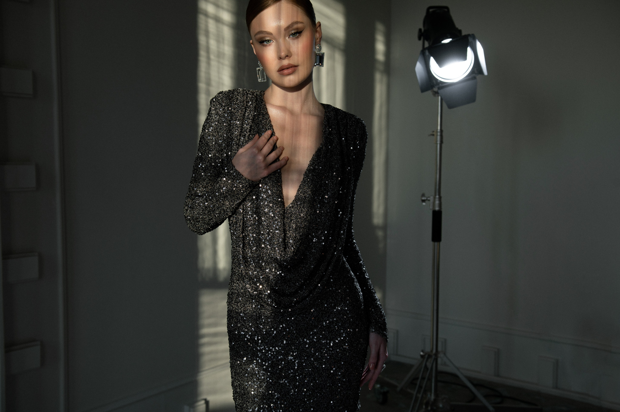 Женский студийный портрет. Индивидуальная фотосессия. Екатерина Бакурова — контент фотограф, женский фотограф в Краснодаре