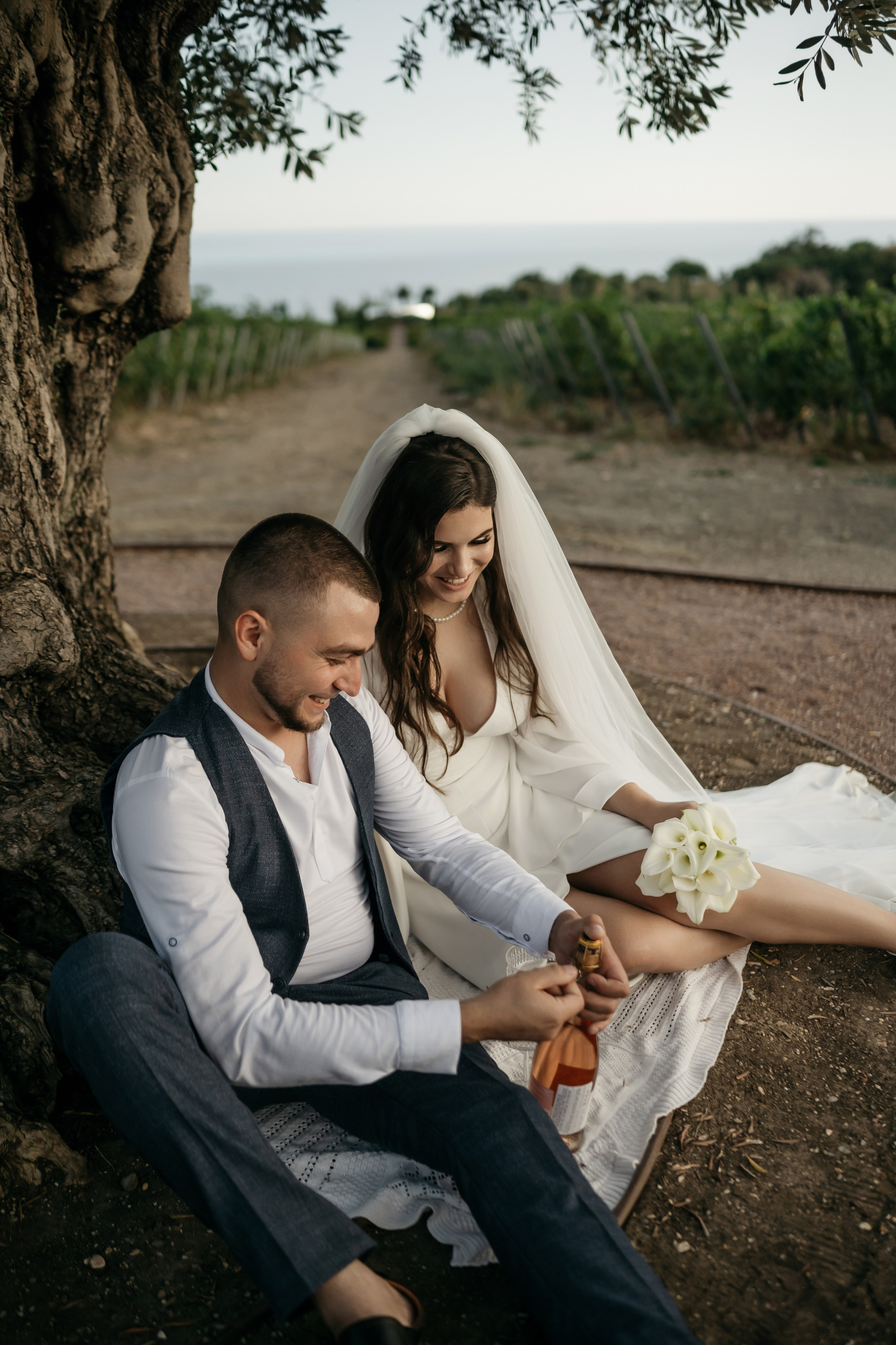 Свадьба в Винном парке в Крыму. Свадебный и семейный фотограф и видеограф, Крым, Москва, Санкт -Петербург