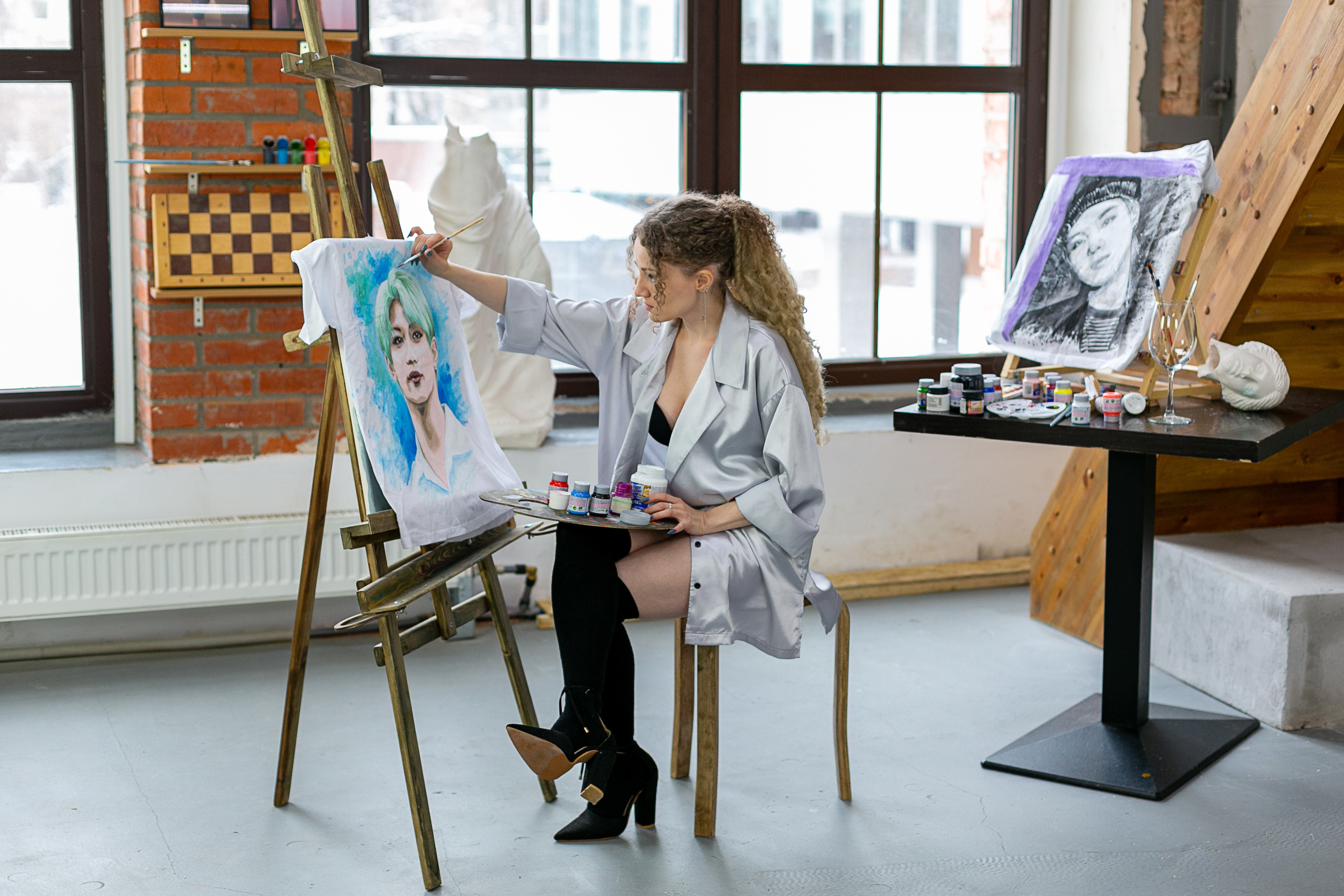 Художница. Фотограф Елена Лагода