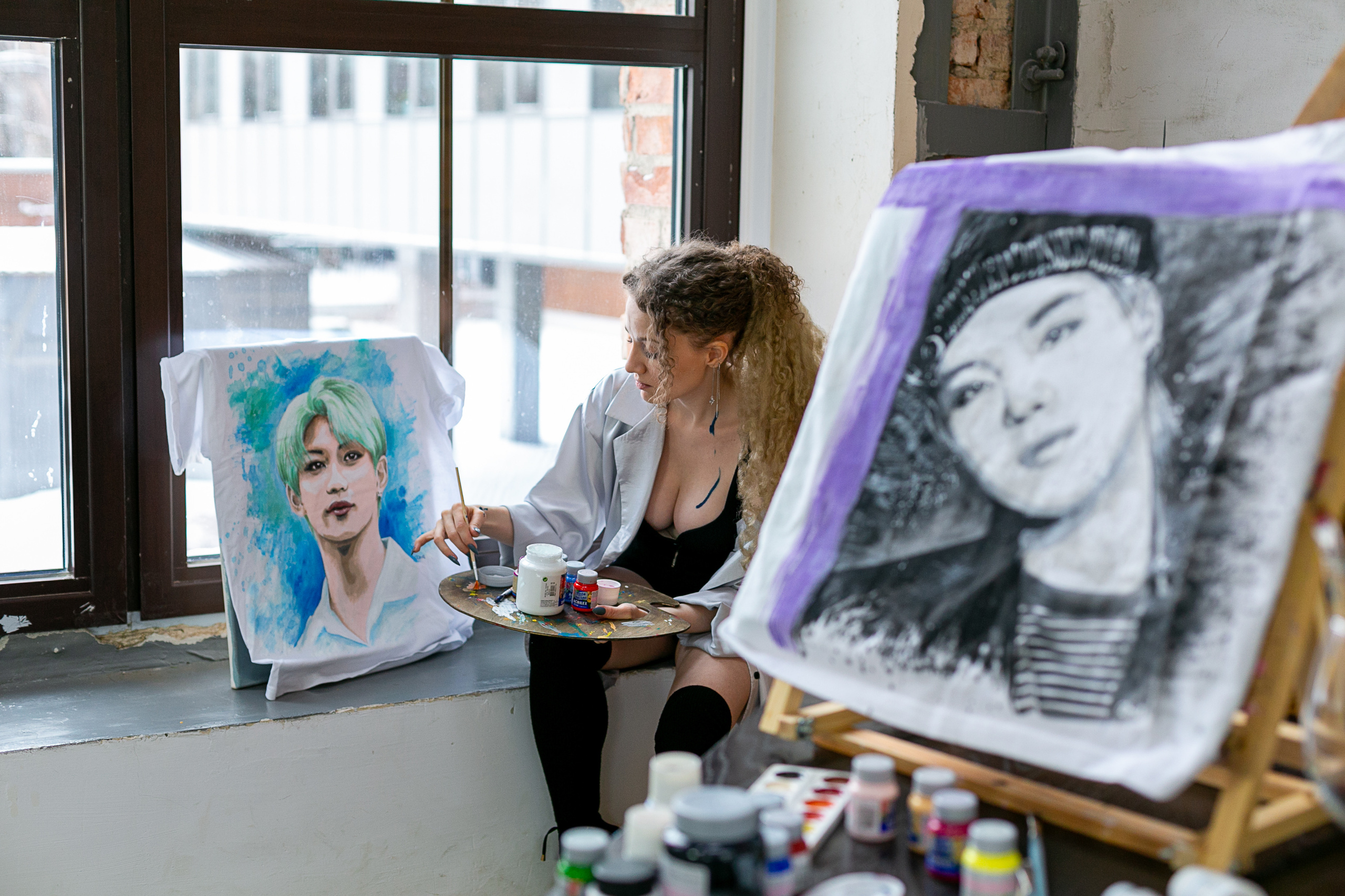 Художница. Фотограф Елена Лагода