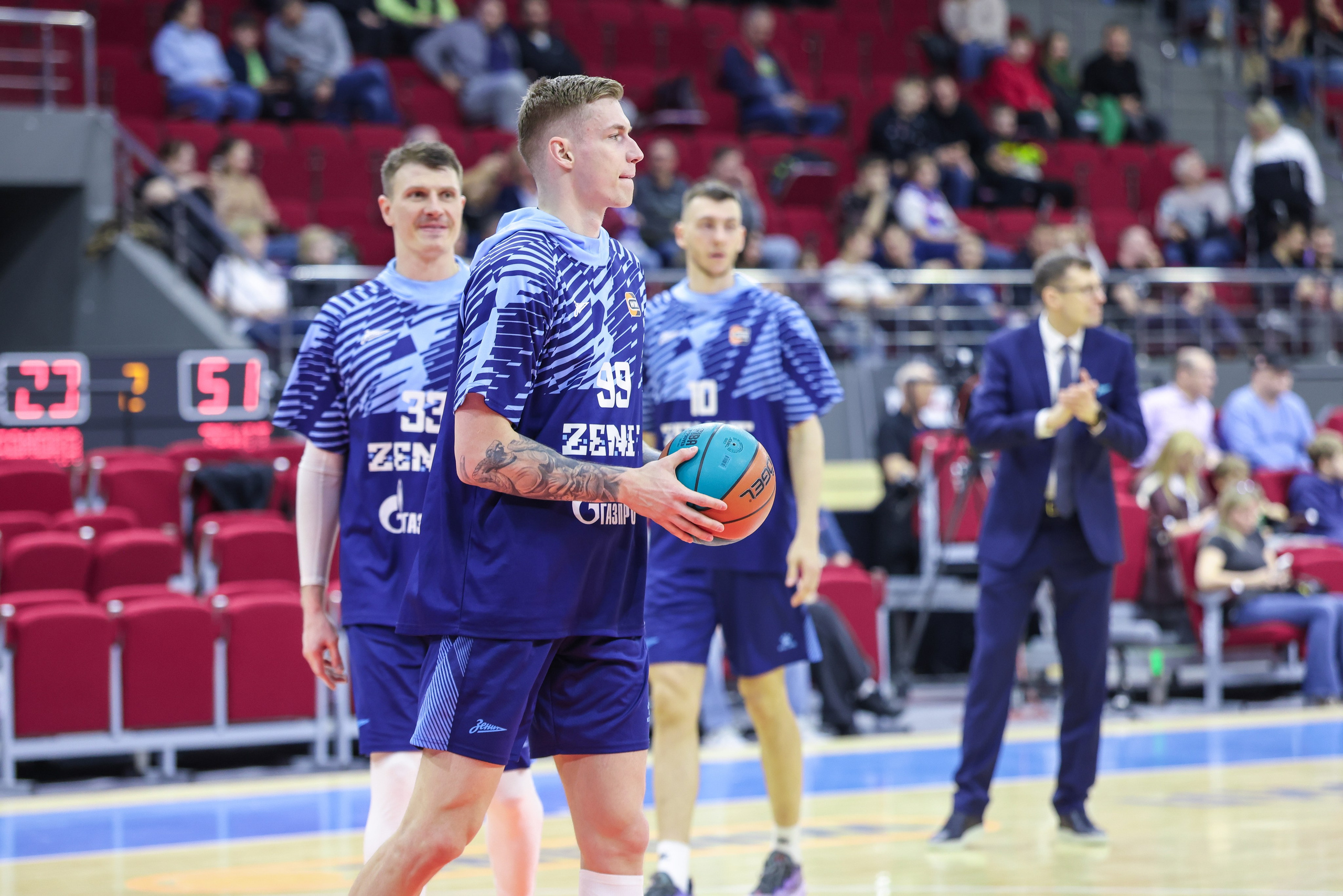 Баскетбол. Самара — Зенит. Единая лига ВТБ. Спортивный фотограф в Самаре