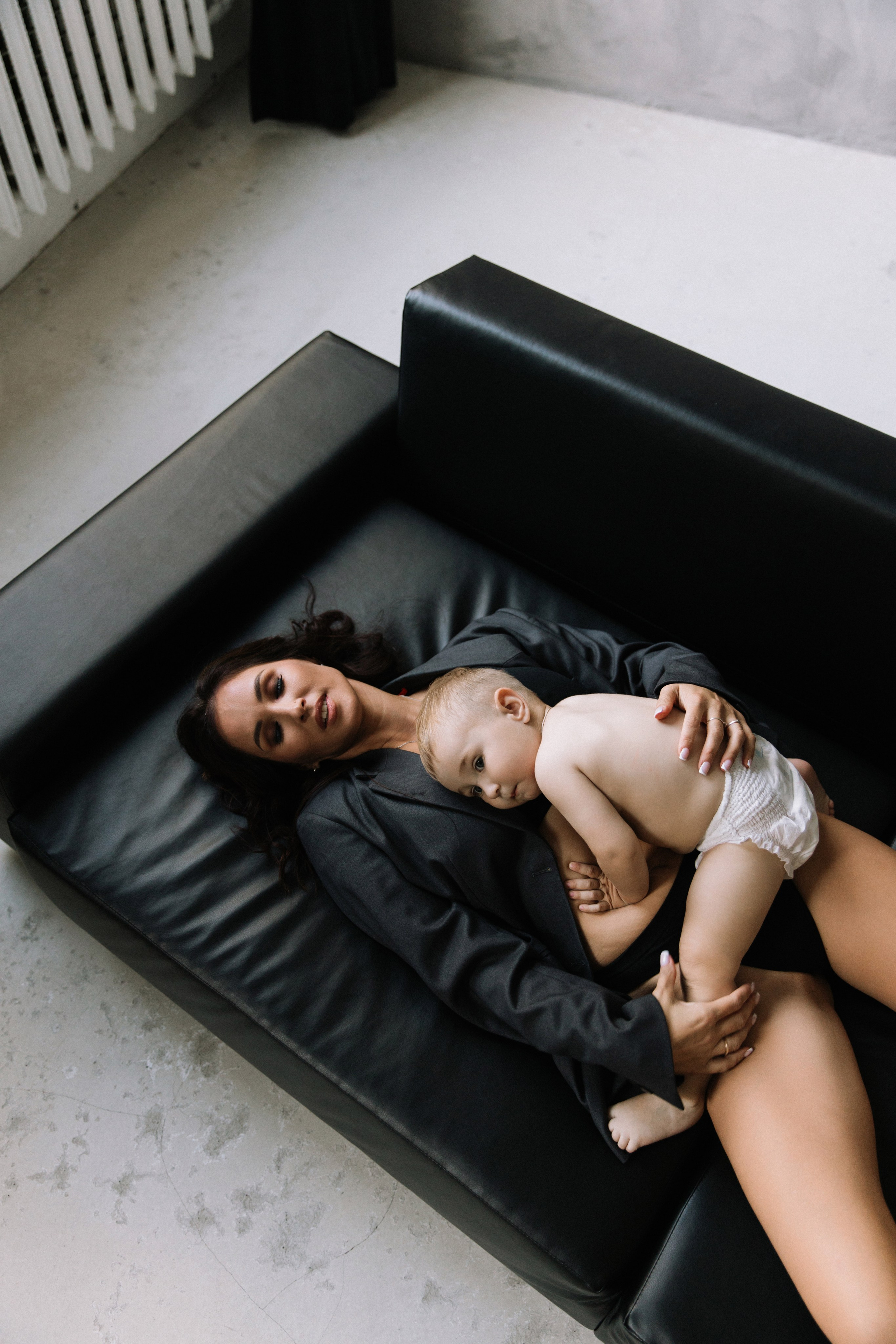 Мама Наташа и сынуля Фим. Фотограф Катя Трусова