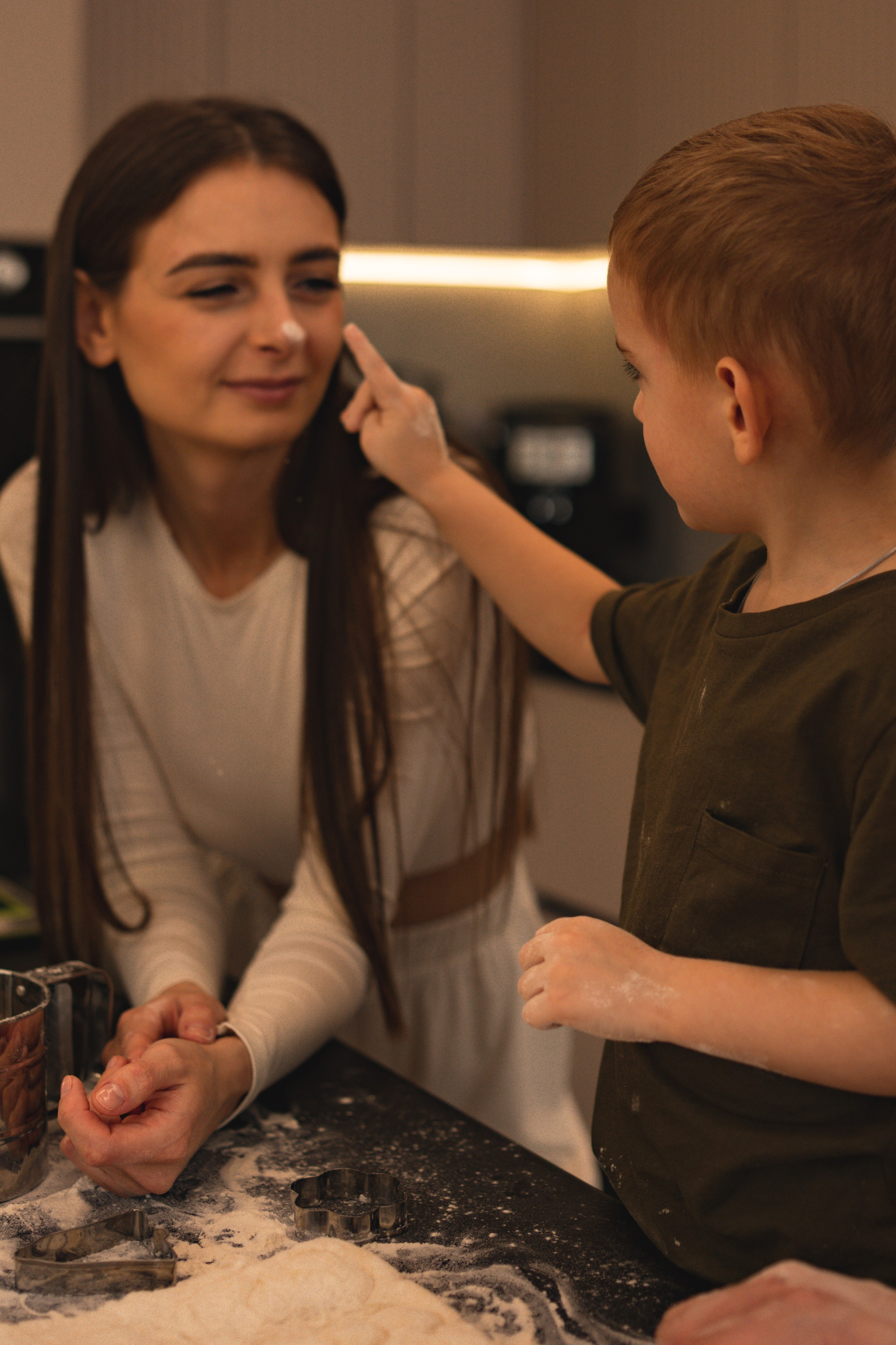 Домашняя съемка семьи Ксении и Алексея. Семейный и портретный фотограф в Санкт-Петербурге Татьяна Гримоть