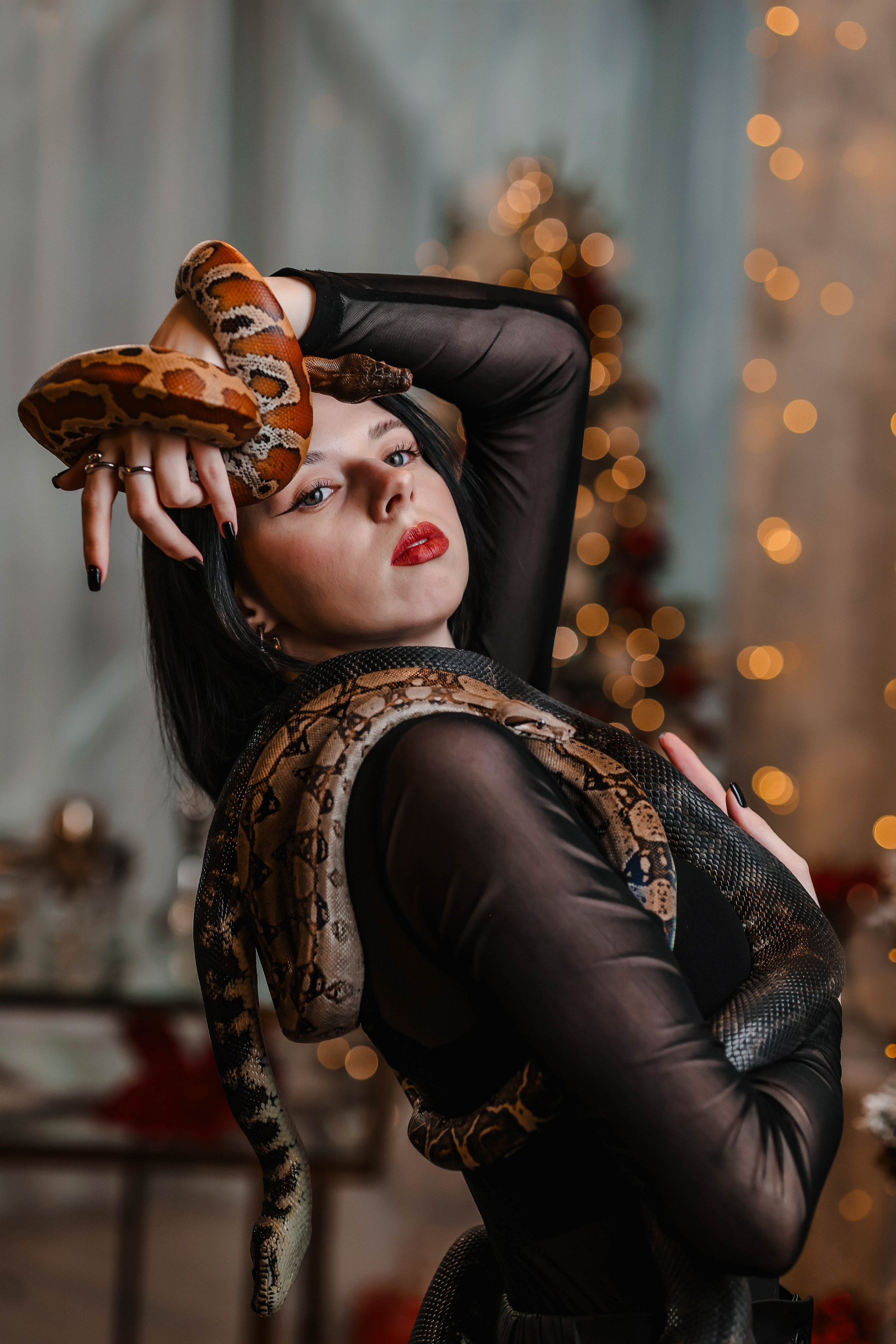 Лера и змеи. Фотограф в Липецке Ирина Козлова