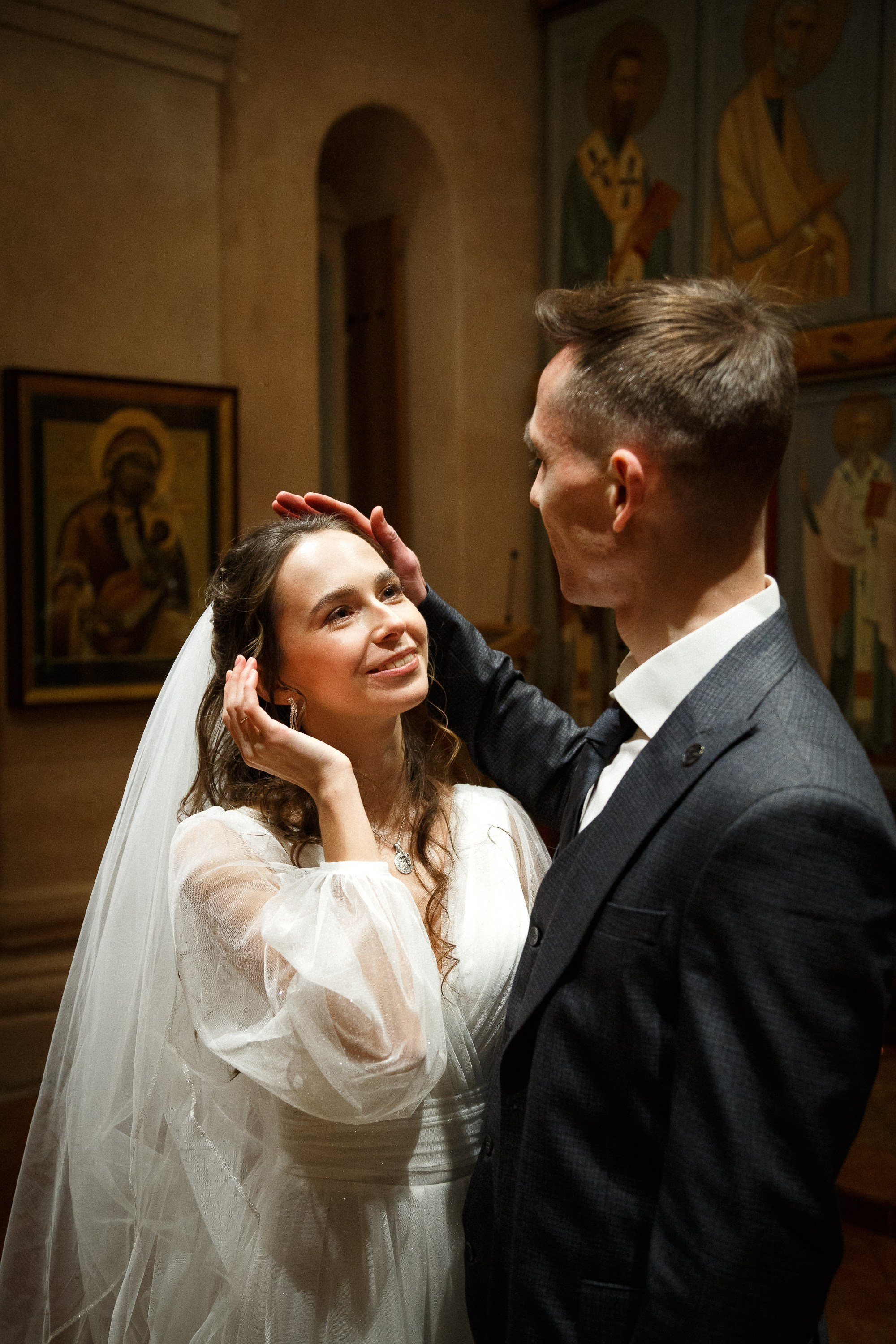 Венчание в храме Антипы Пергамского