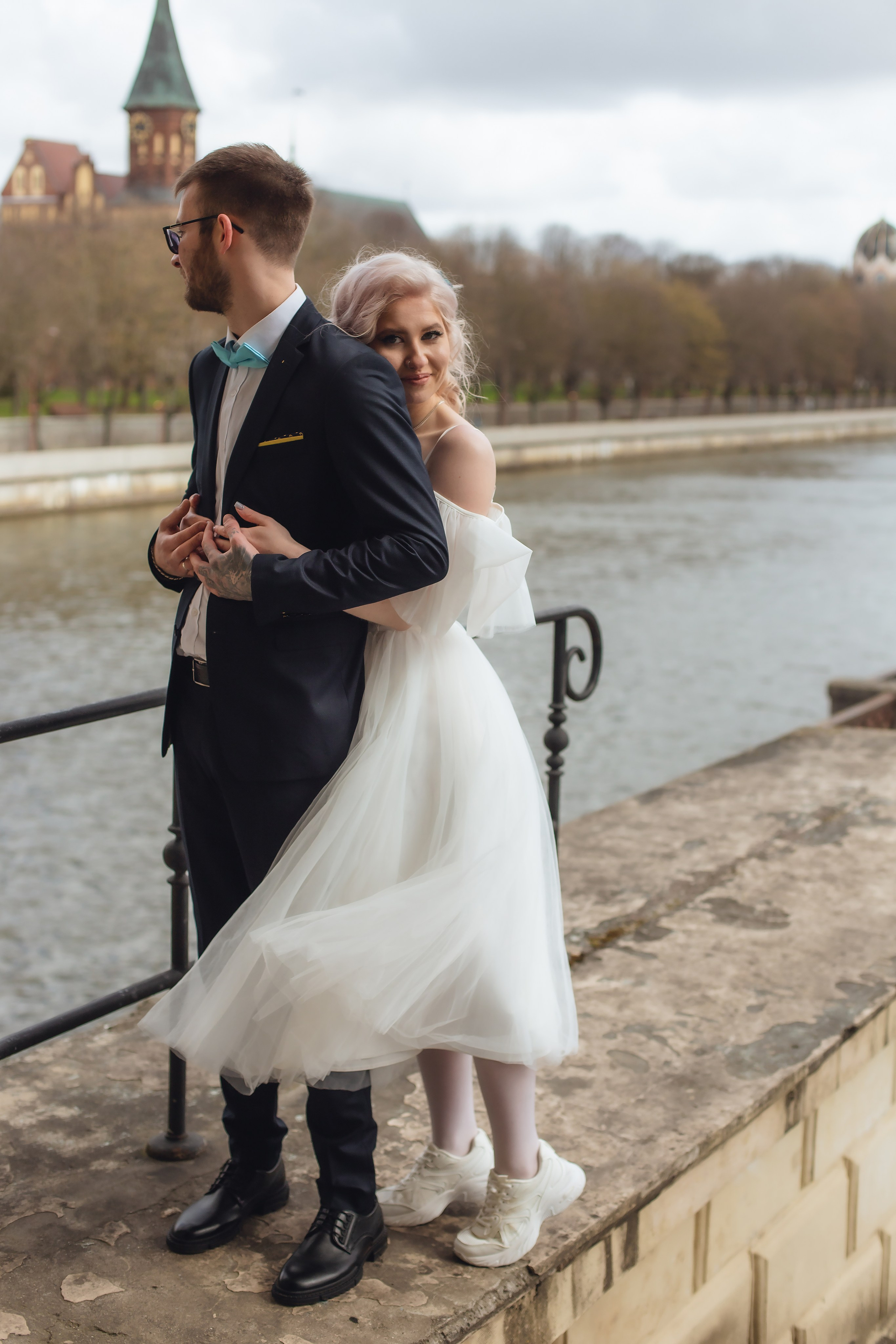 Максим и Александра. Биржевой сквер. Фотограф в Калининграде Решетникова Алина