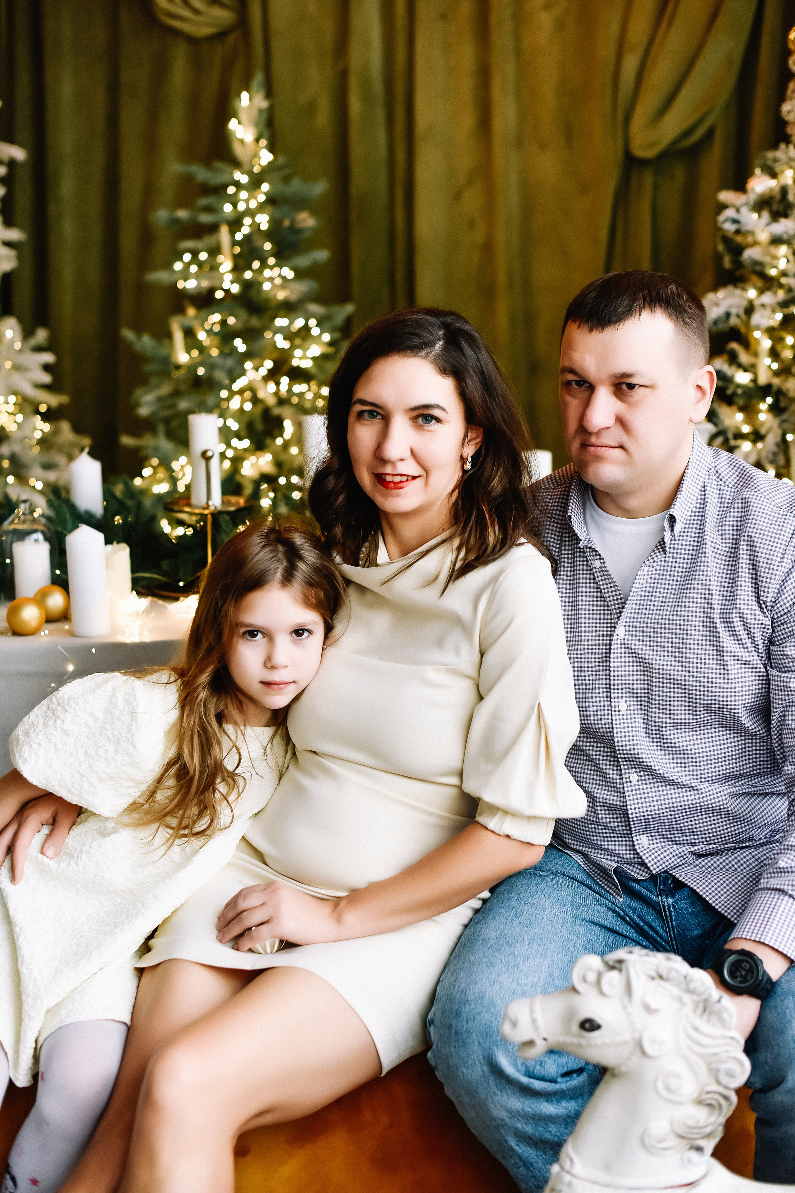 Семья Анастасии, Андрея, Тани и Вани