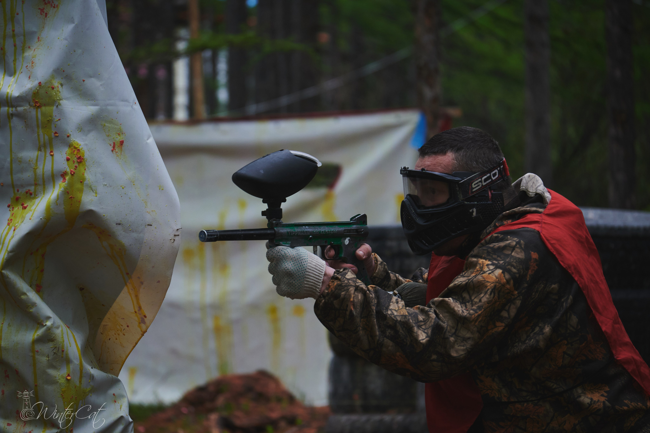 Пейнтбол Снегорка. Портретный и репортажный фотограф в Магадане Андрей Нефедов WinterCatPhoto