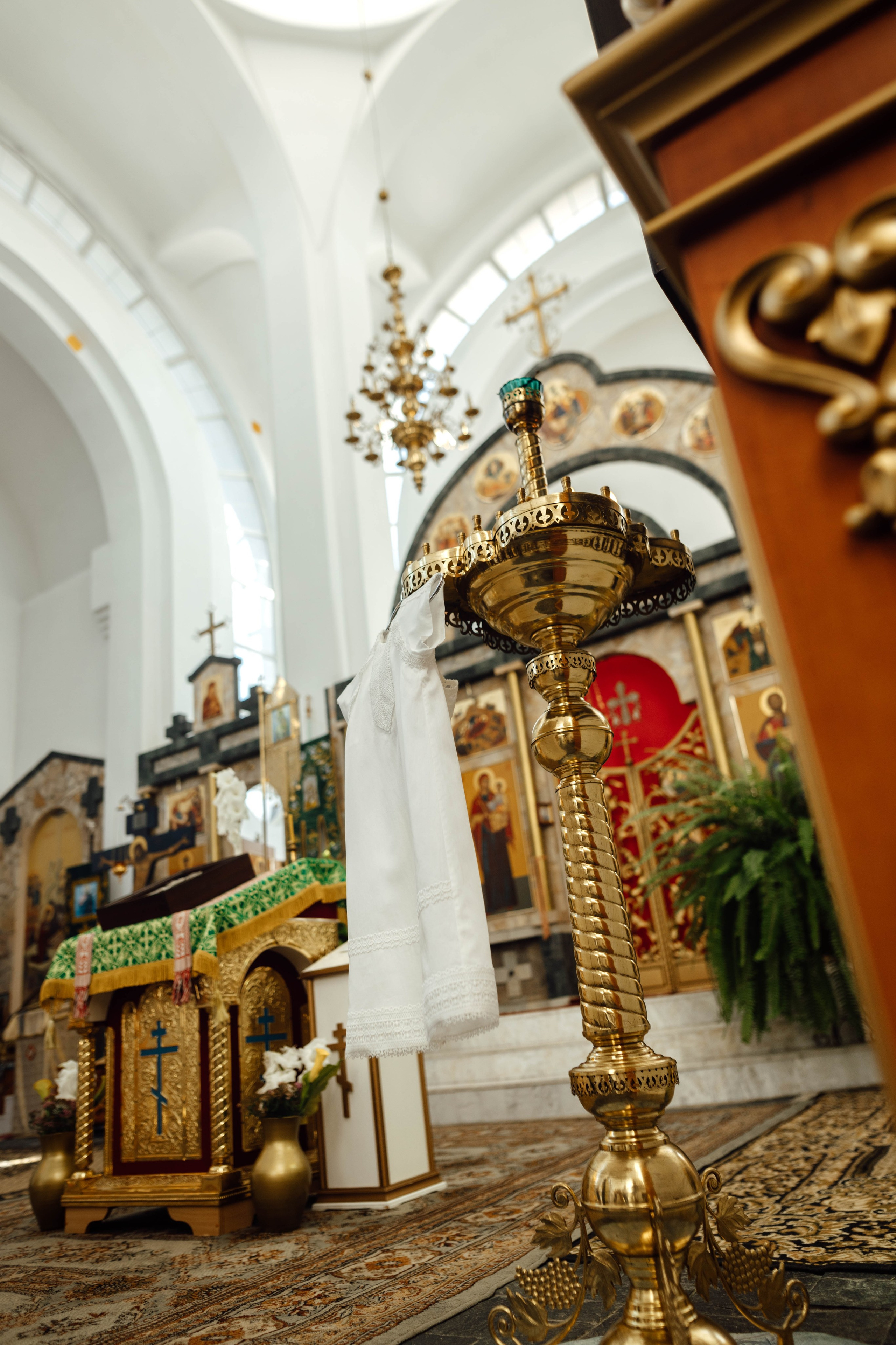 Крещение Мишель, гп. Ивенец, храм Ефросинии Полоцкой, август 2025