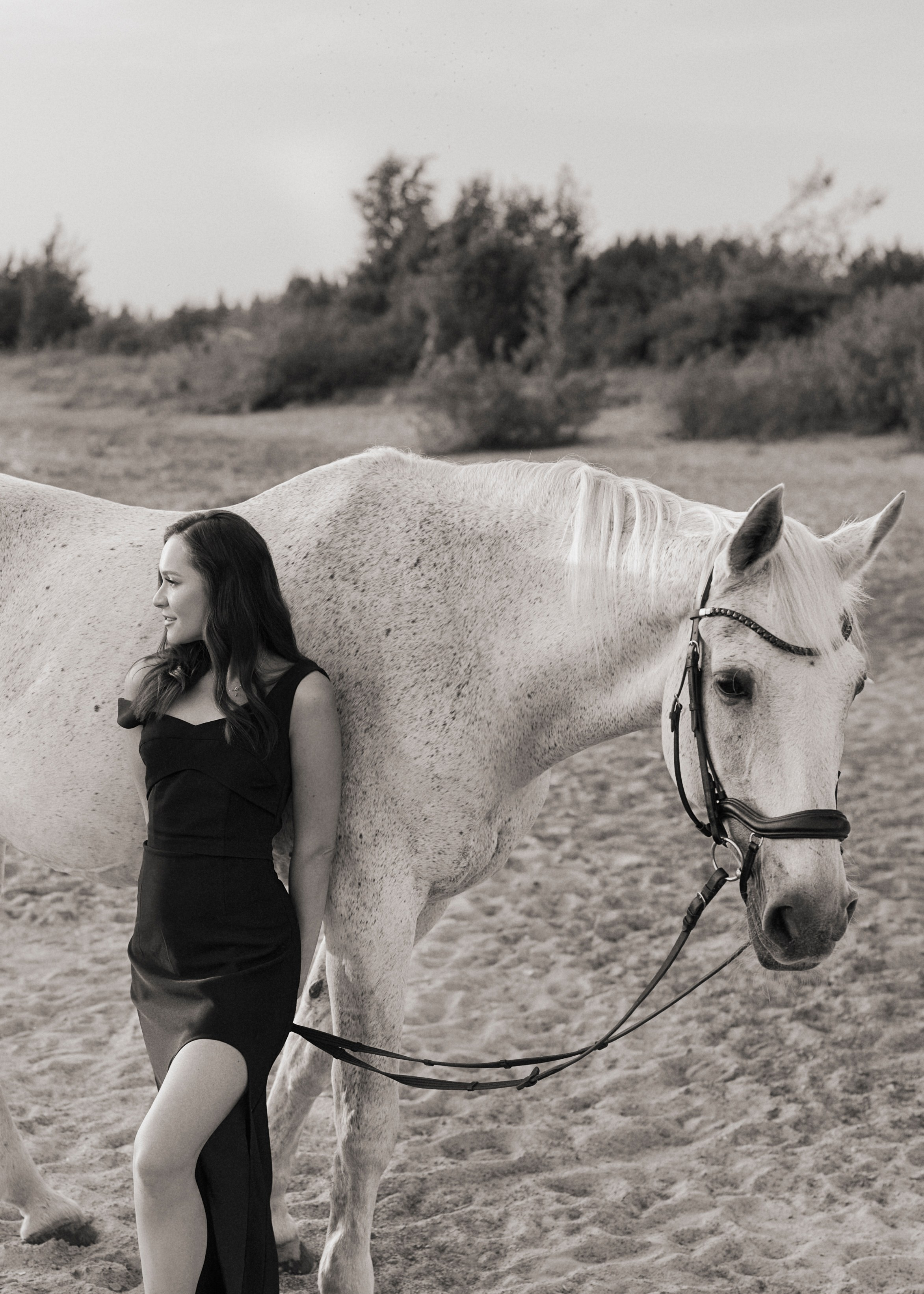 Фотосессия с лошадью для Лизы. Фотограф в Санкт-Петербурге Юлия Магдич
