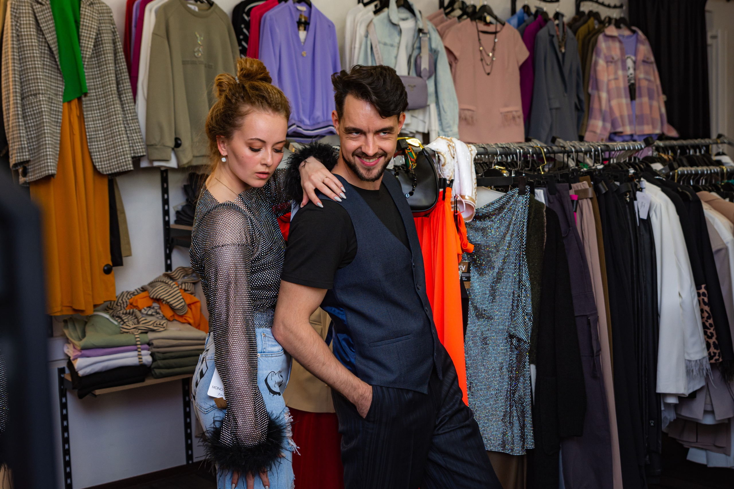 Шопинг со стилистом. Портретный фотограф в Санкт-Петербурге Дмитриева Наталия