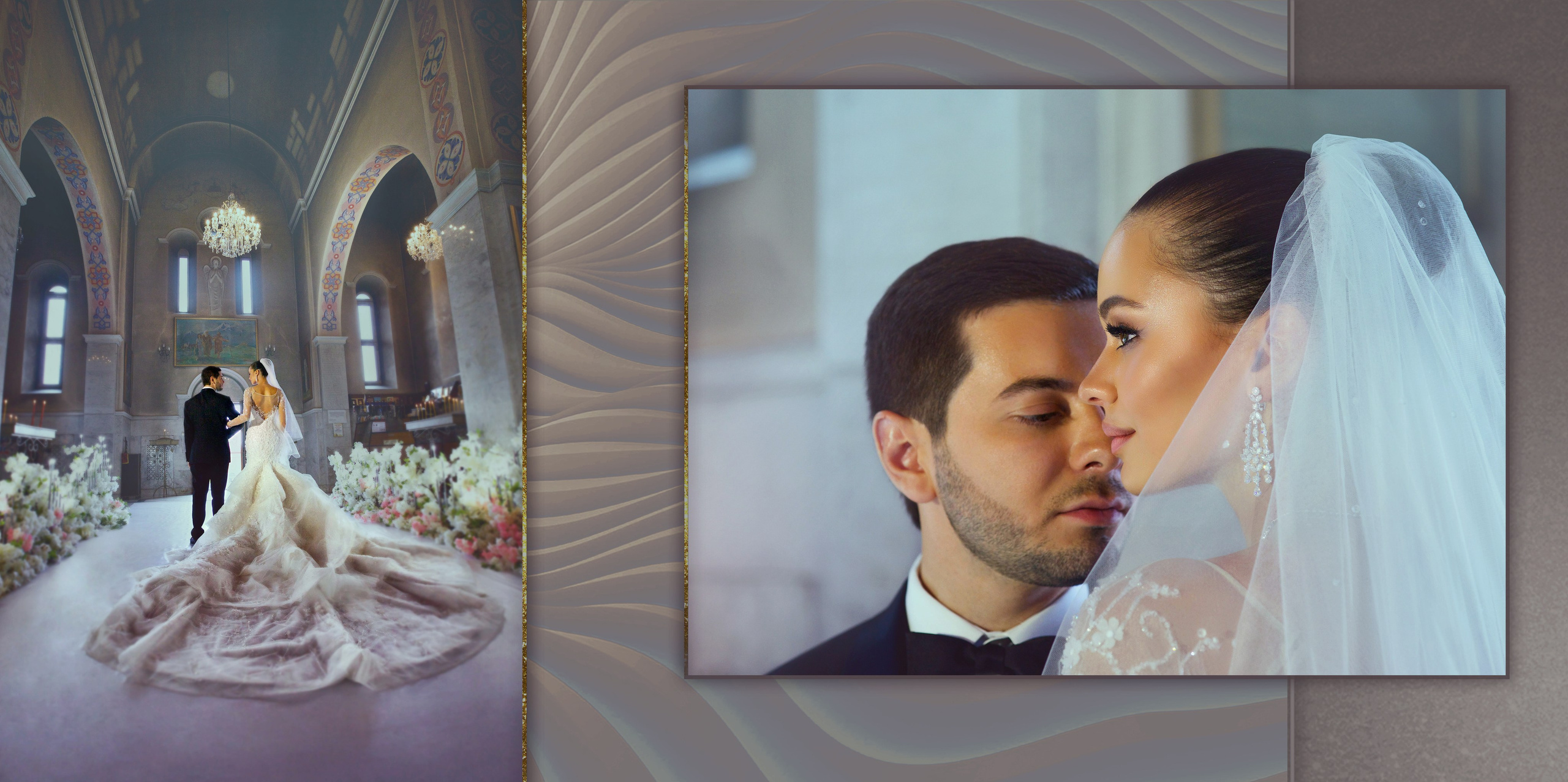 Свадебная фотокнига. Фотограф Кирсанова Наталия. Фотохудожник Наталия Кирсанова