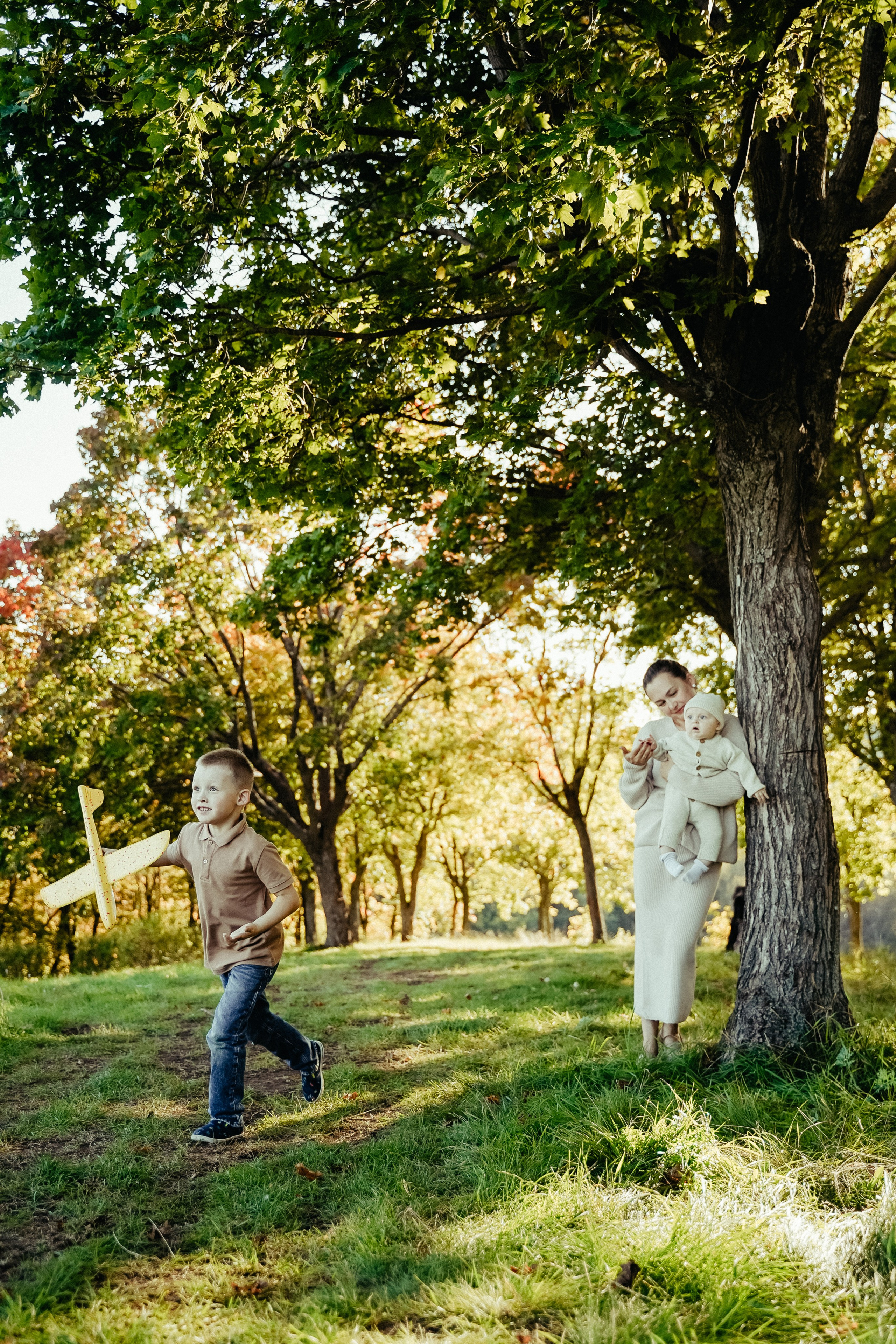Семейная съемка осенью