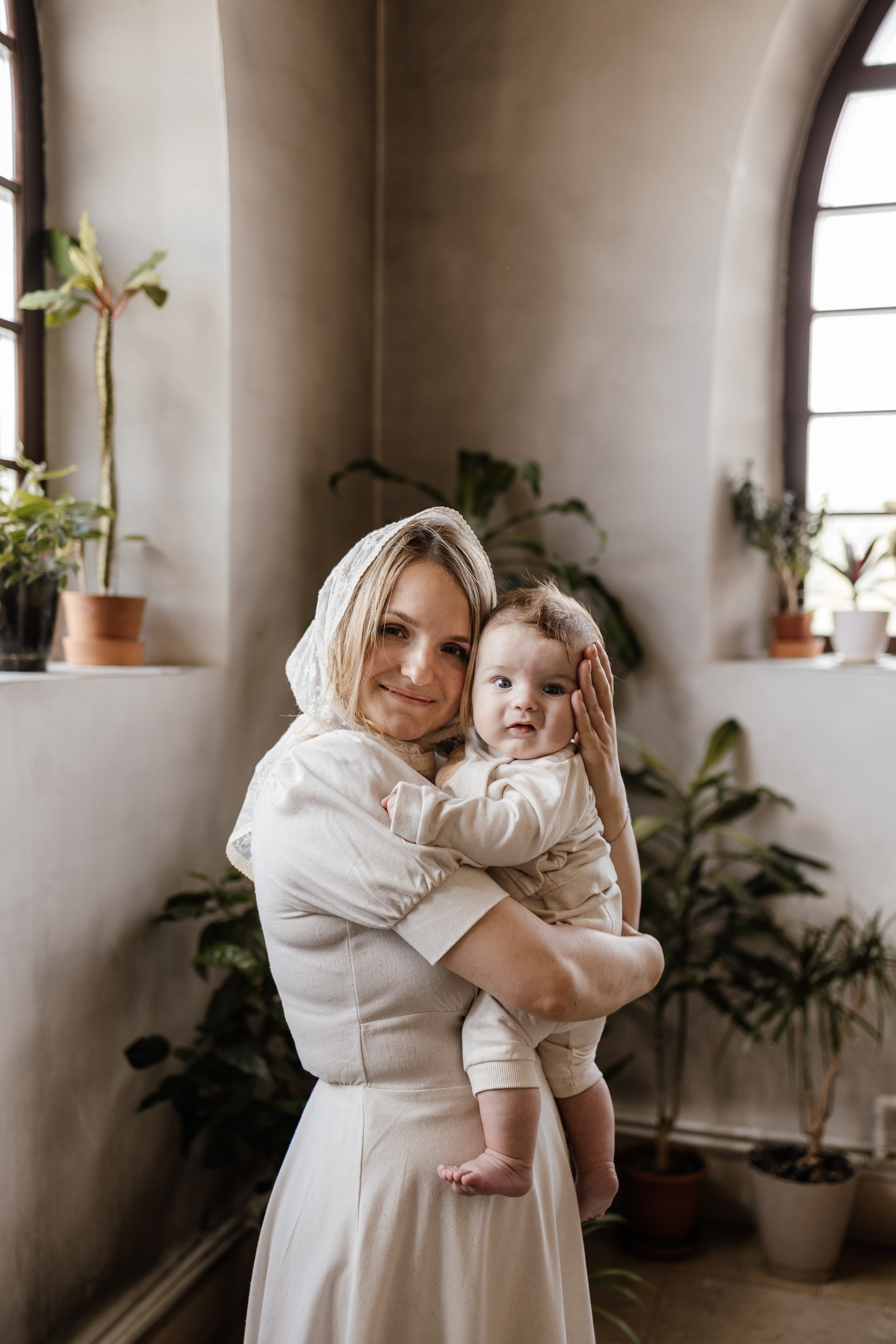Таинство Крещения Саши. Фотограф новорождённых Newborn Москва