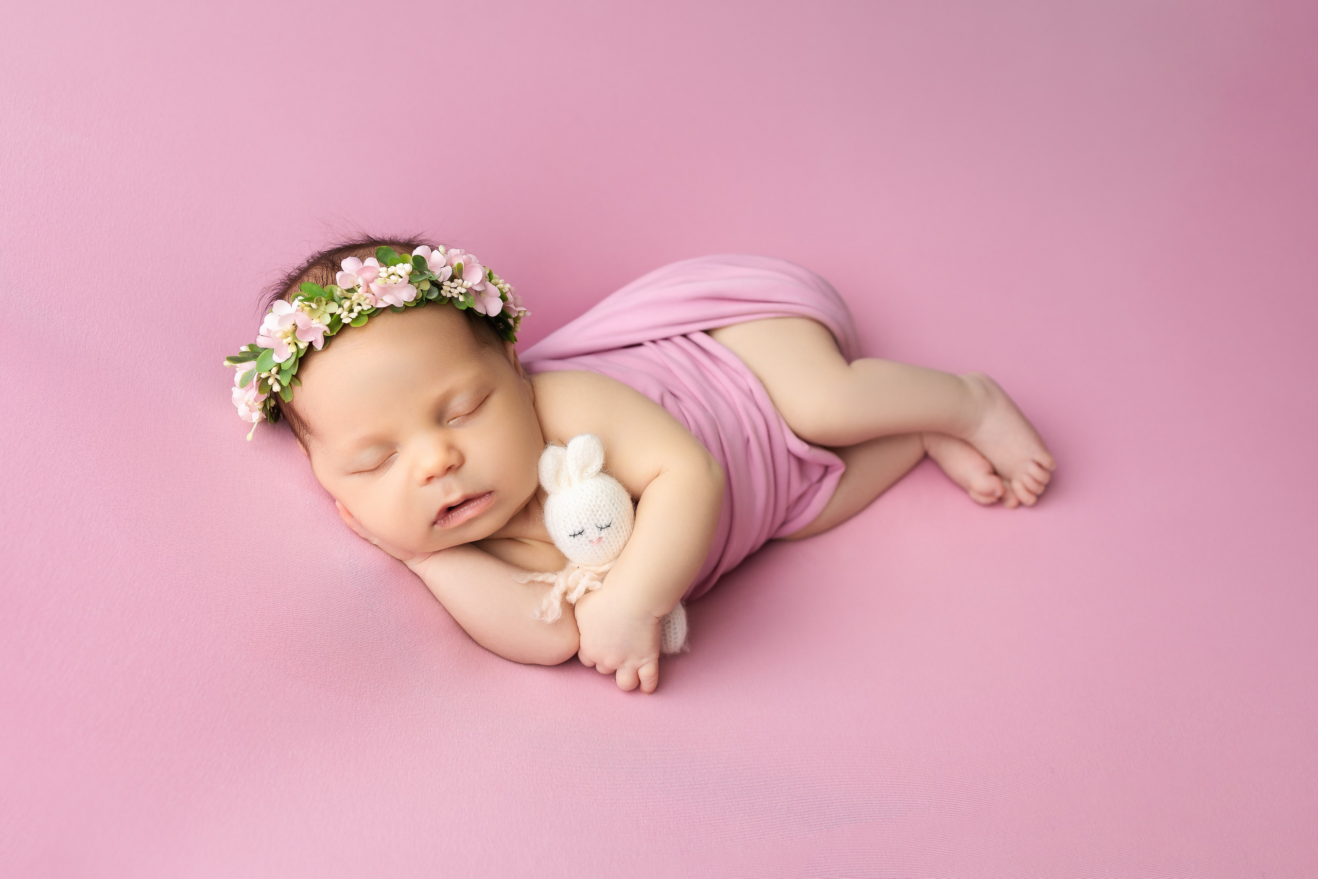 Полина 14 дней. Фотограф новорождённых Newborn Москва
