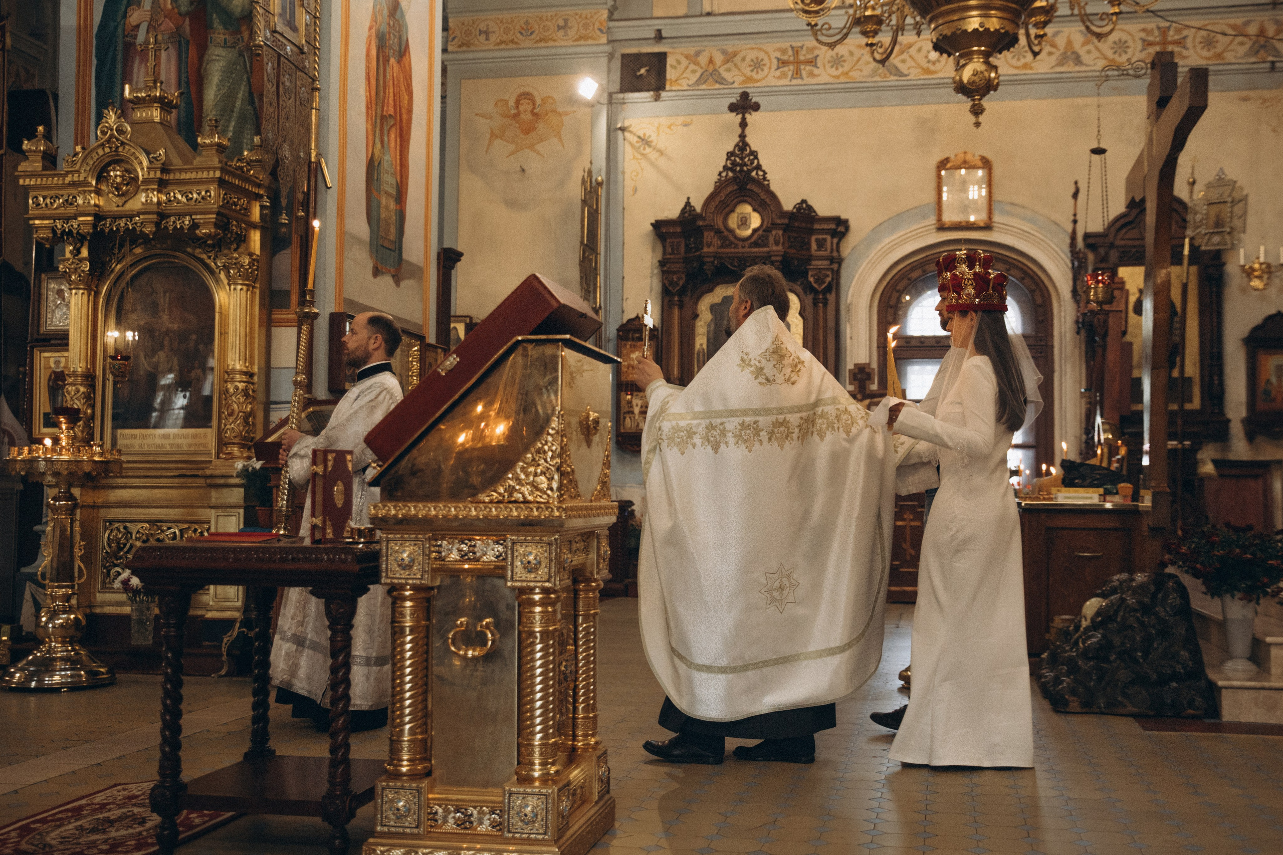 Венчание. Семейный фотограф в Москве и Королеве Евгения Баукова