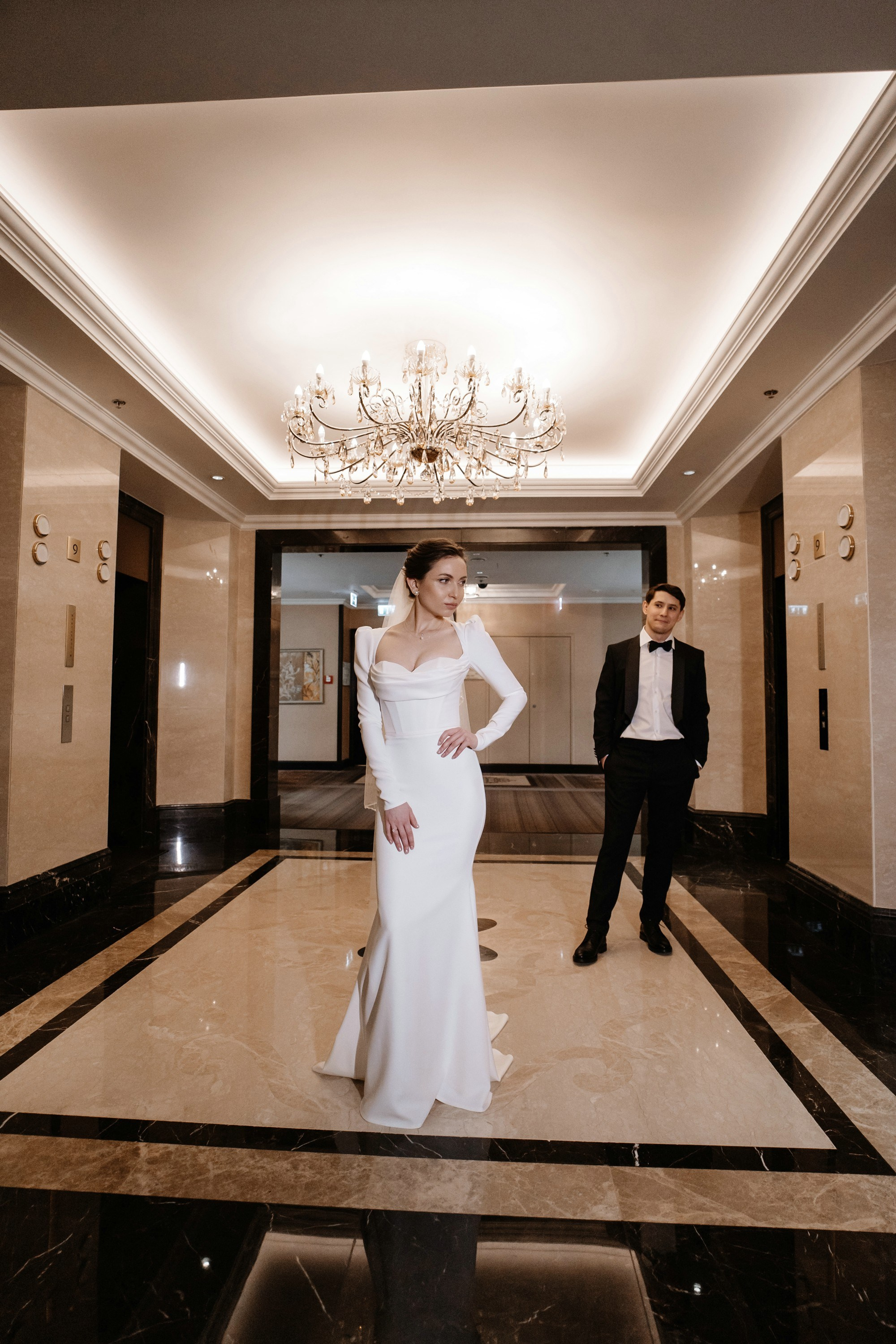 Фотосессия свадьбы в Lotte Plaza. Свадебный и семейный фотограф в Москве Светлана Зоткина