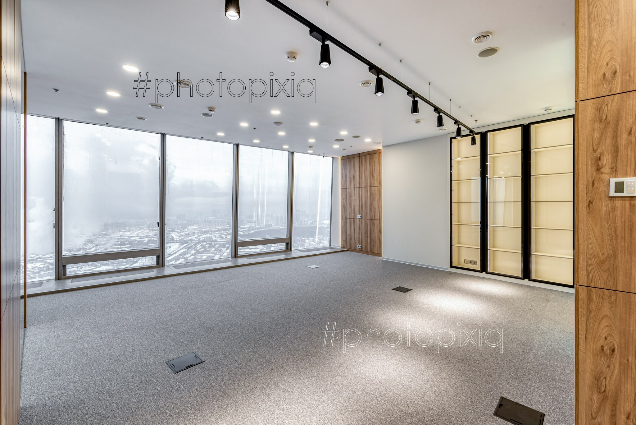 Фотосъёмка офиса в Москва Сити Федерация Восток — Интерьерный фотограф Кузнецов Сергей. Хештег в поиске: #photopixiq