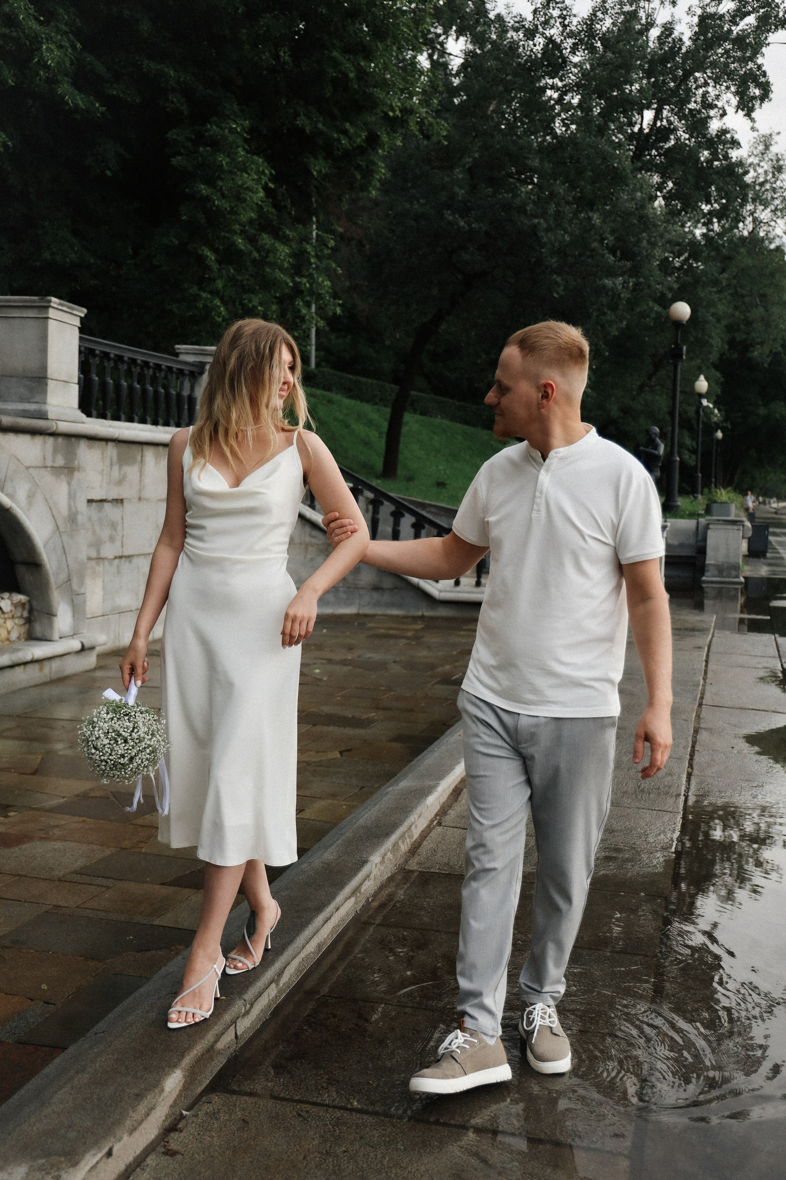 А. + В. Прогулка по Нескучному Саду. Семейный и lovestory фотограф в Москве Светлана Коняхина