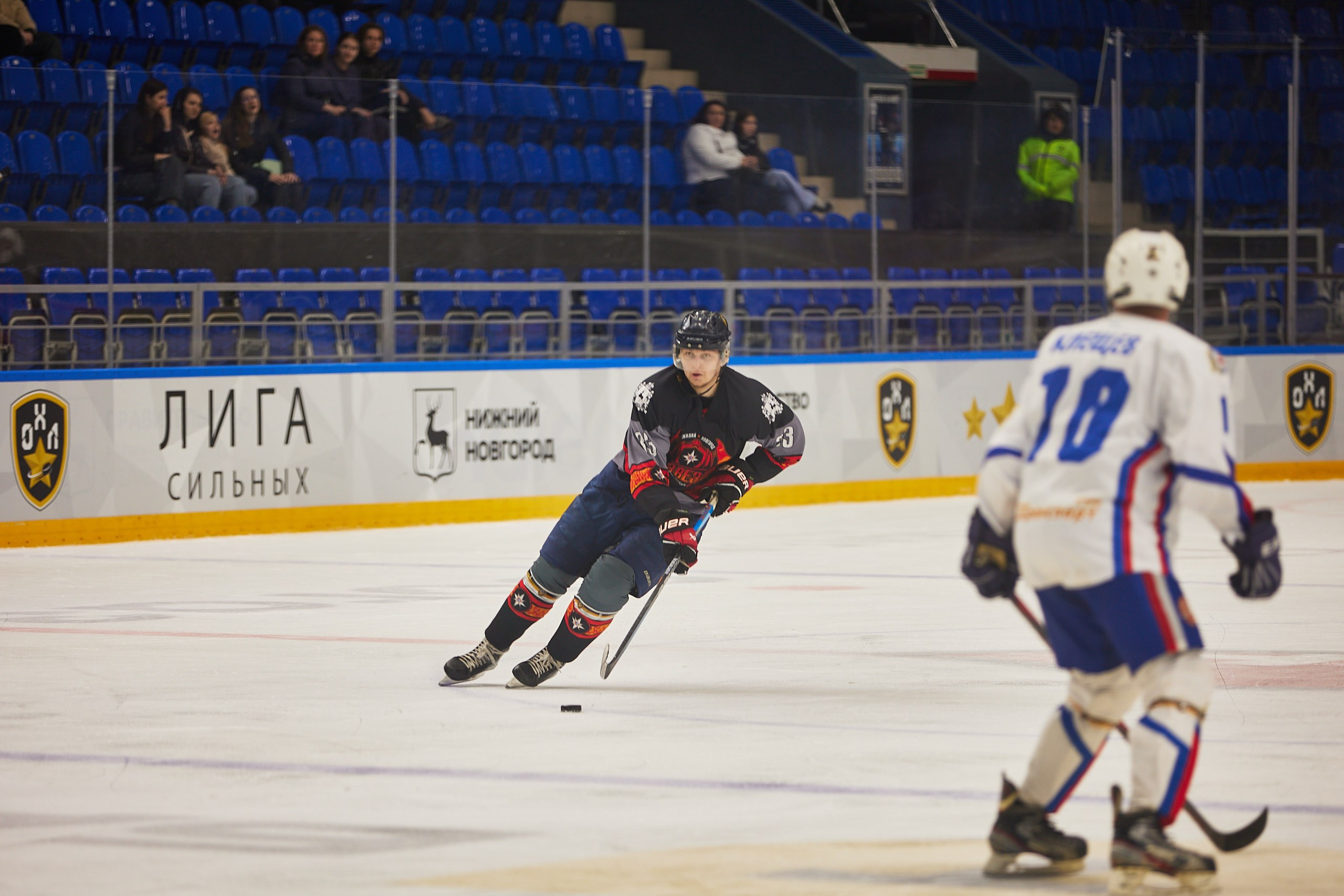 Репортаж. Офицерская хоккейная лига 2025 год. Спортивный фотограф Некрасов Денис