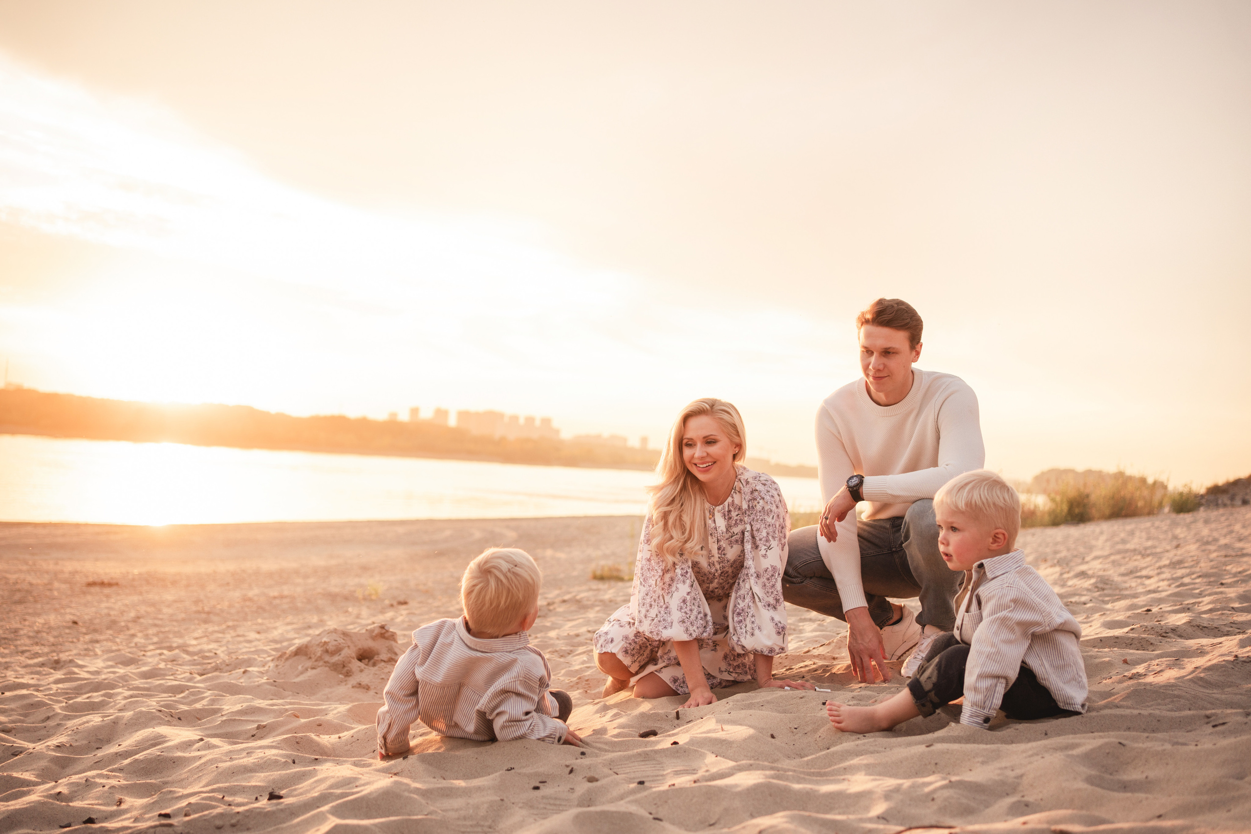 Юрке, Ольга, Юлиус Эрик и Линус Кристиан. Семейный фотограф, фотосессия беременности в Новосибирске Кристина Киб