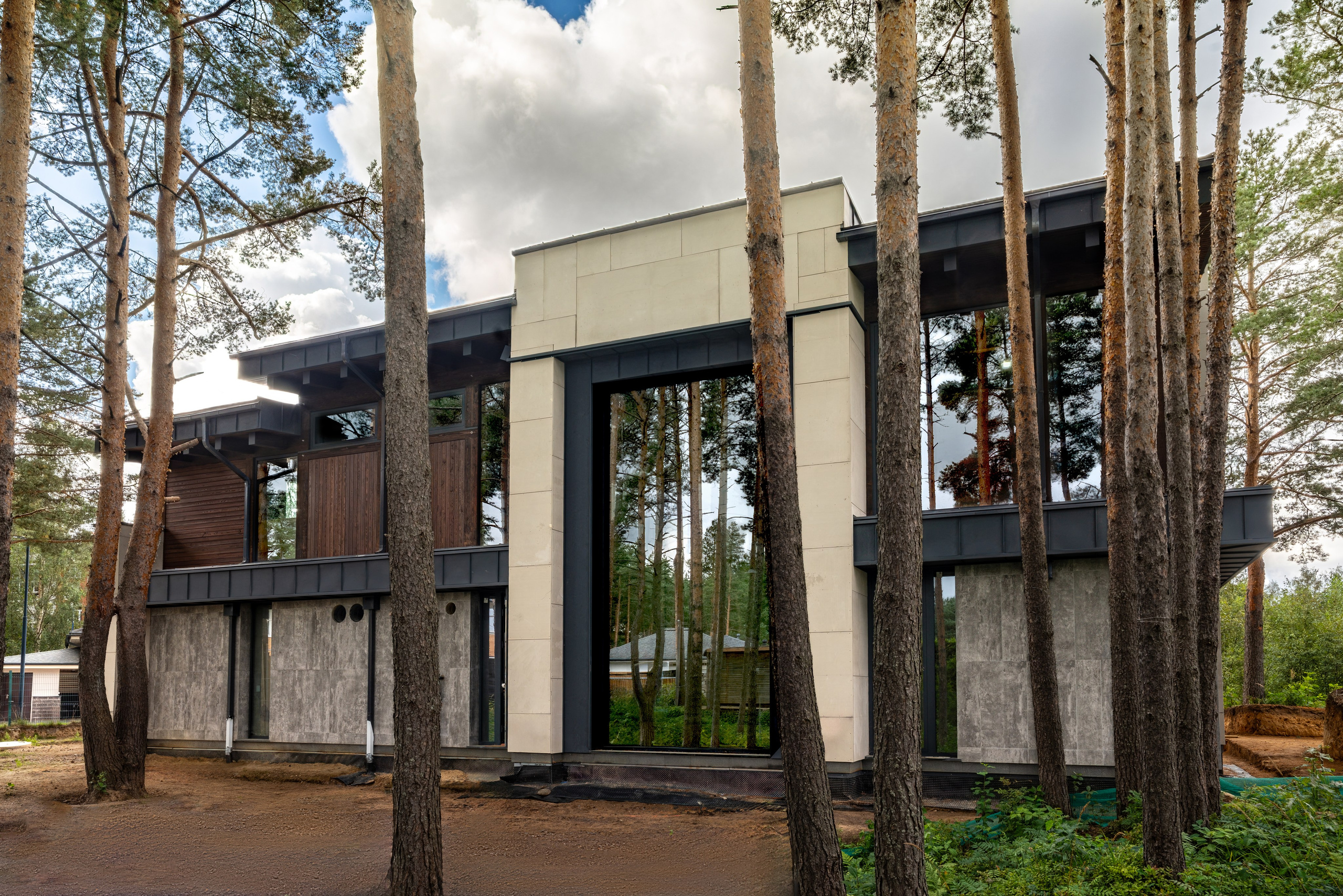 В процессе строительства. Фотограф Андрей Петрухин Москва