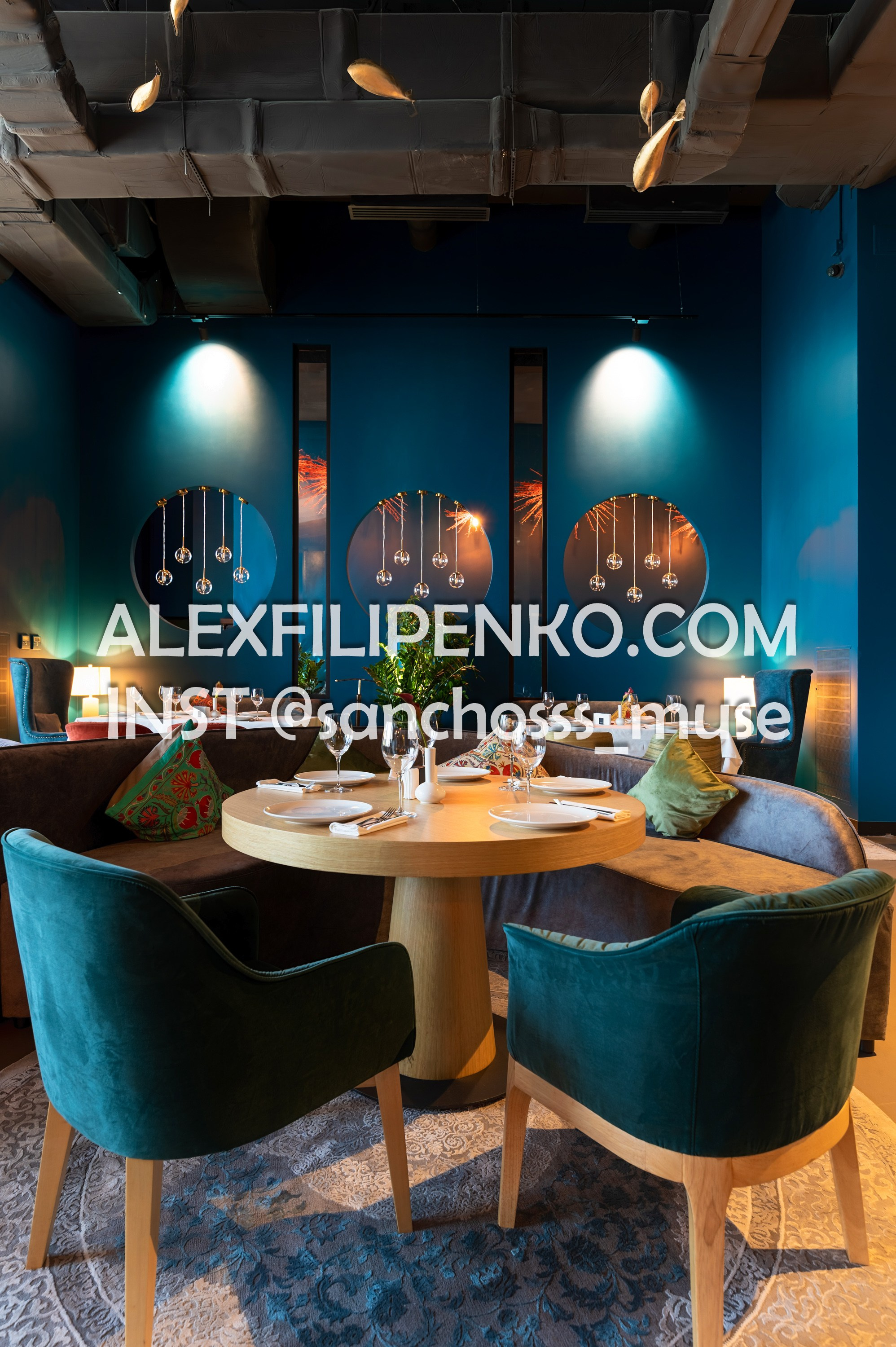 Ресторан Once. Фотограф интерьера недвижимости и архитектуры в Астане