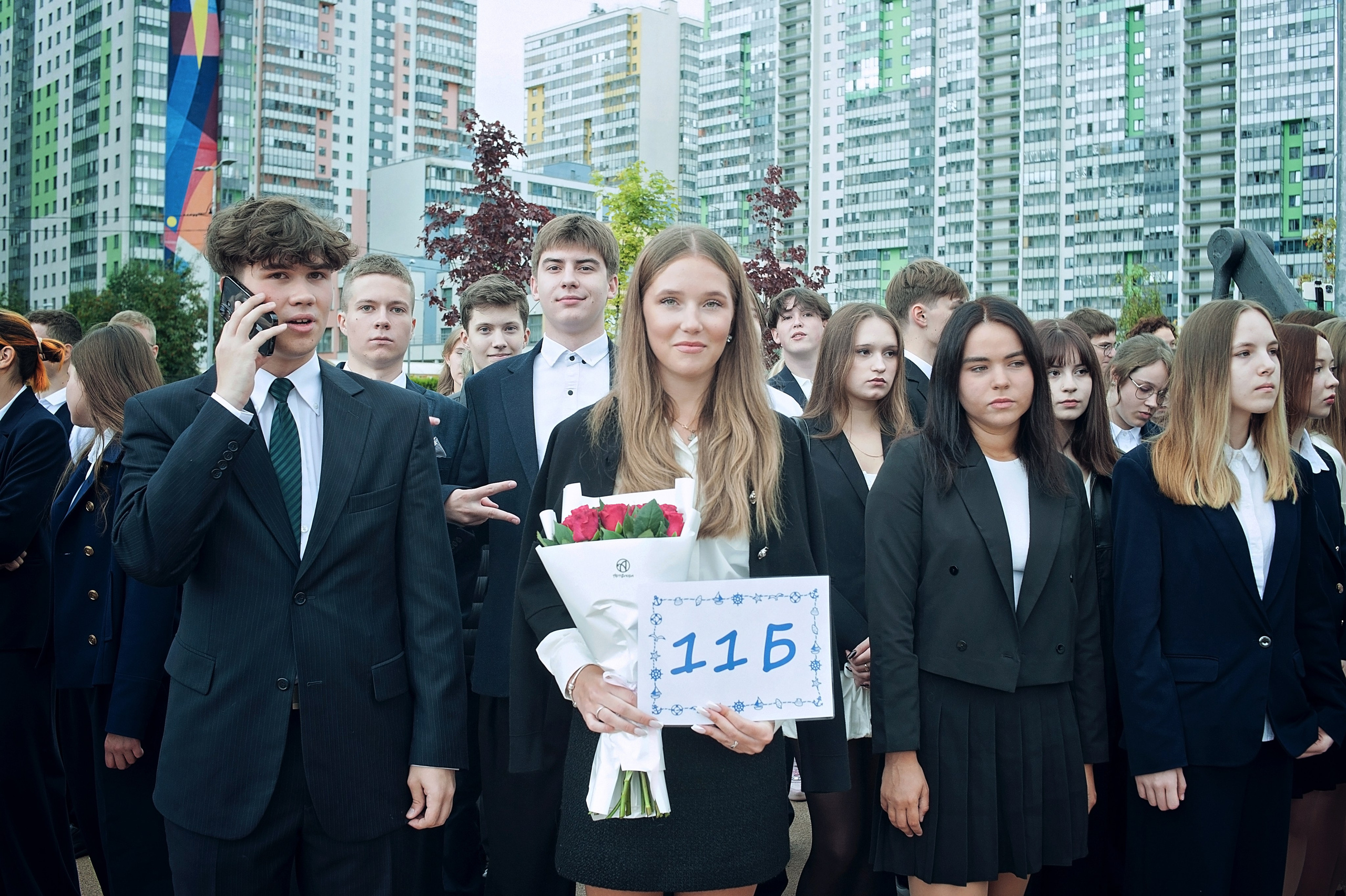 1 сентября. Фотограф Санкт-Петербург